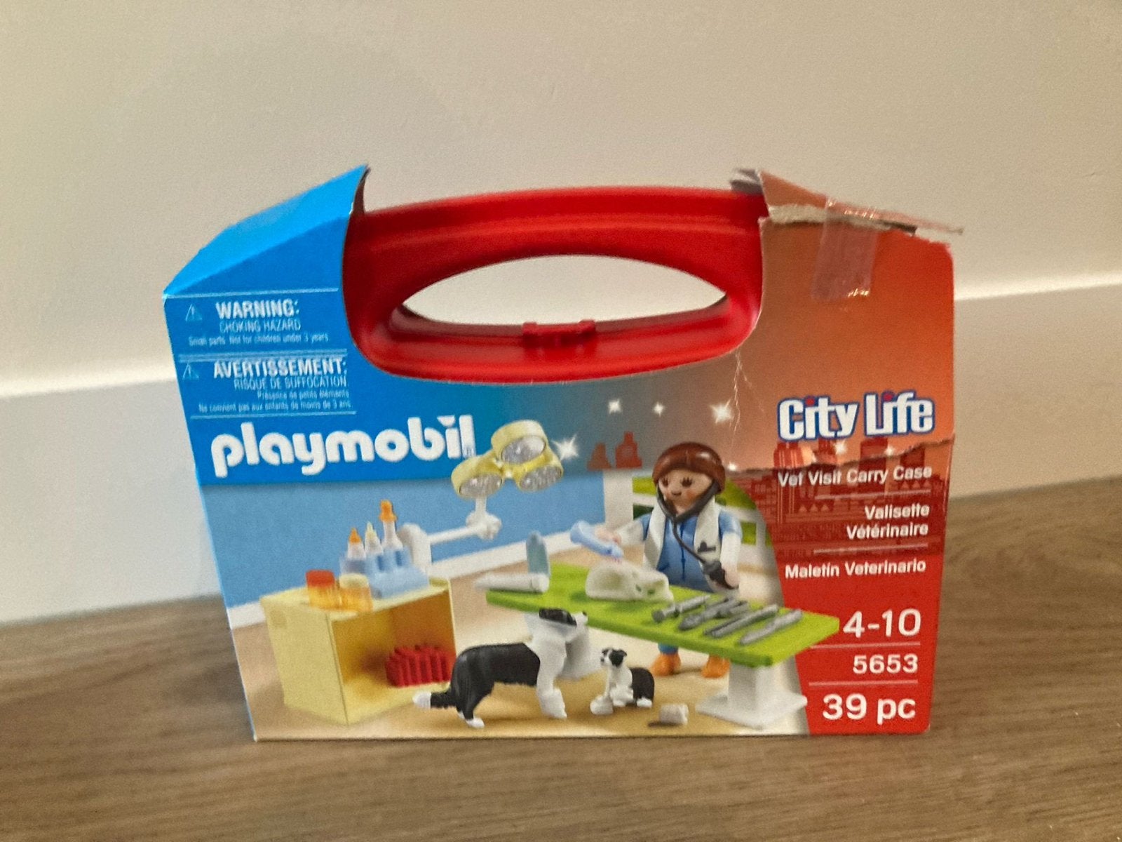 Playmobil Dierenarts koffer 5653, Complete set, Overige typen, Ophalen of Verzenden, Zo goed als nieuw