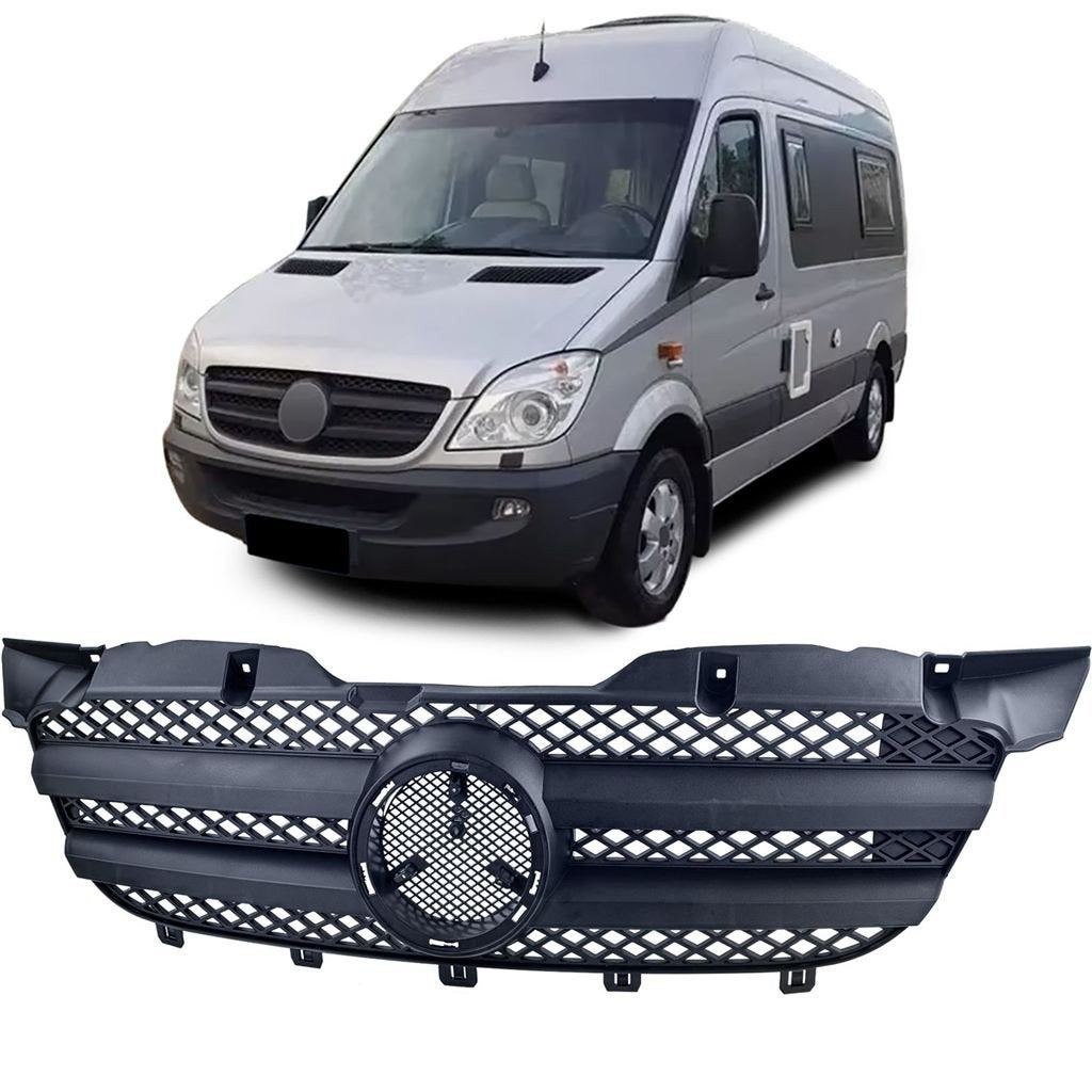 Grill Mat Zwart Voor Mercedes Sprinter W906, Auto diversen, Tuning en Styling, Verzenden, Automotive Parts, A.parts@hotmail.nl
