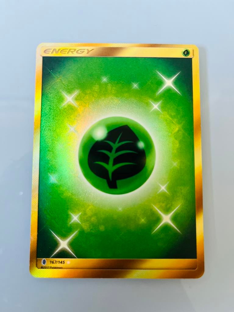Pokémon: Grass Energy TCG Kaart [Guardians Rising], Ophalen of Verzenden, Zo goed als nieuw