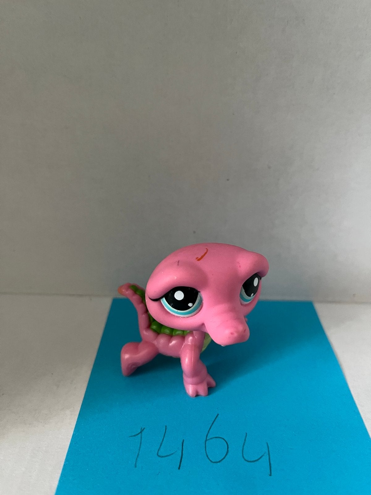 LPS Littlest Pet Shop Roze Krokodil #1464, Kinderen en Baby's, Ophalen of Verzenden, Gebruikt, Jongen of Meisje