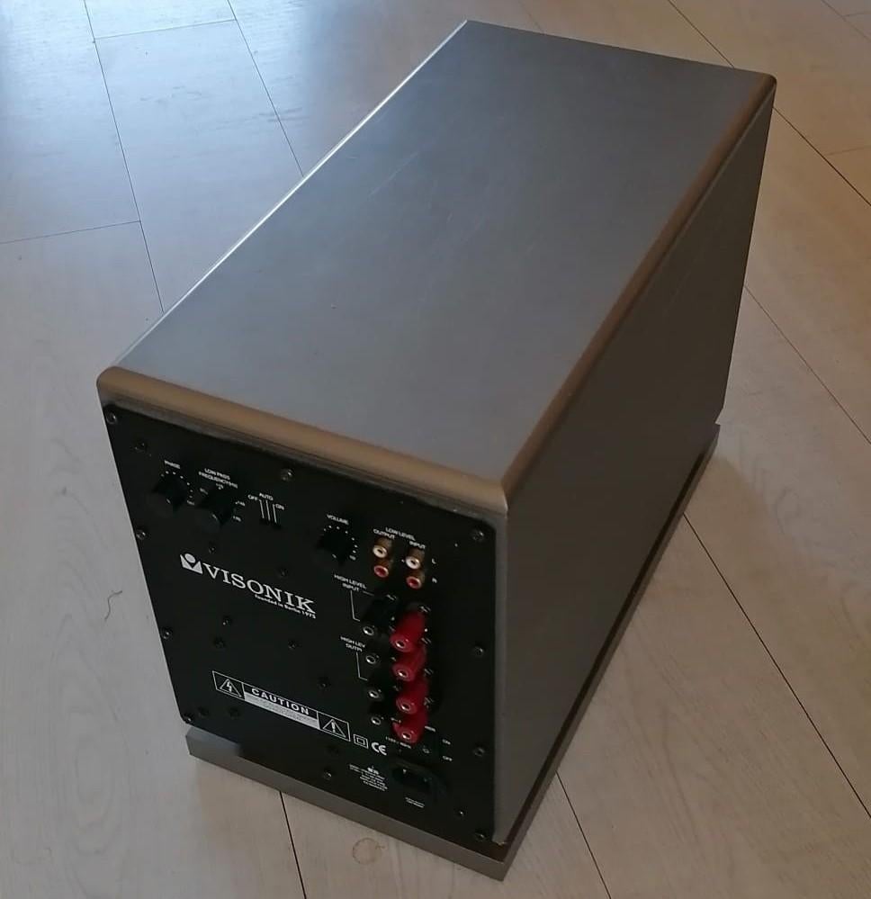 Visonik Sub 8.2 actieve subwoofer 180 watt, Audio, Tv en Foto, Luidsprekers, Gebruikt, Subwoofer, 120 watt of meer, Ophalen