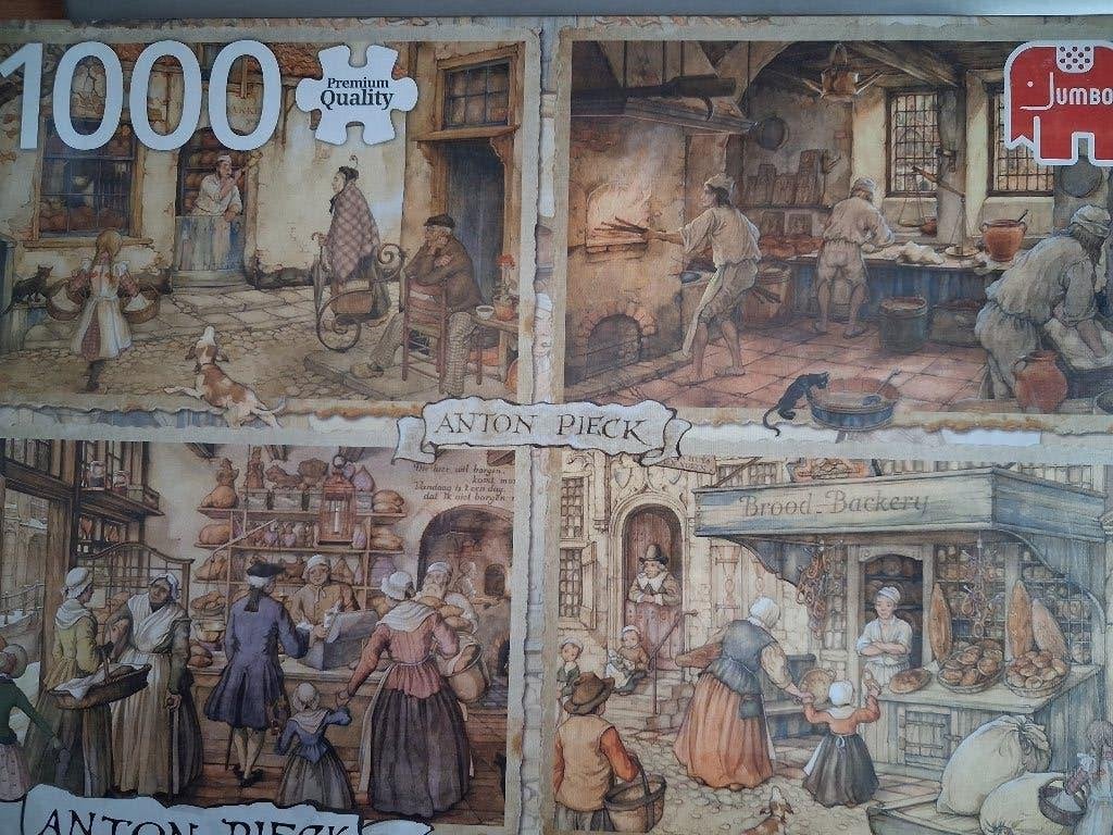 PUZZLE ANTON PIECK Jumbo, Hobby en Vrije tijd, Ophalen of Verzenden, 500 t/m 1500 stukjes, Nieuw, Legpuzzel