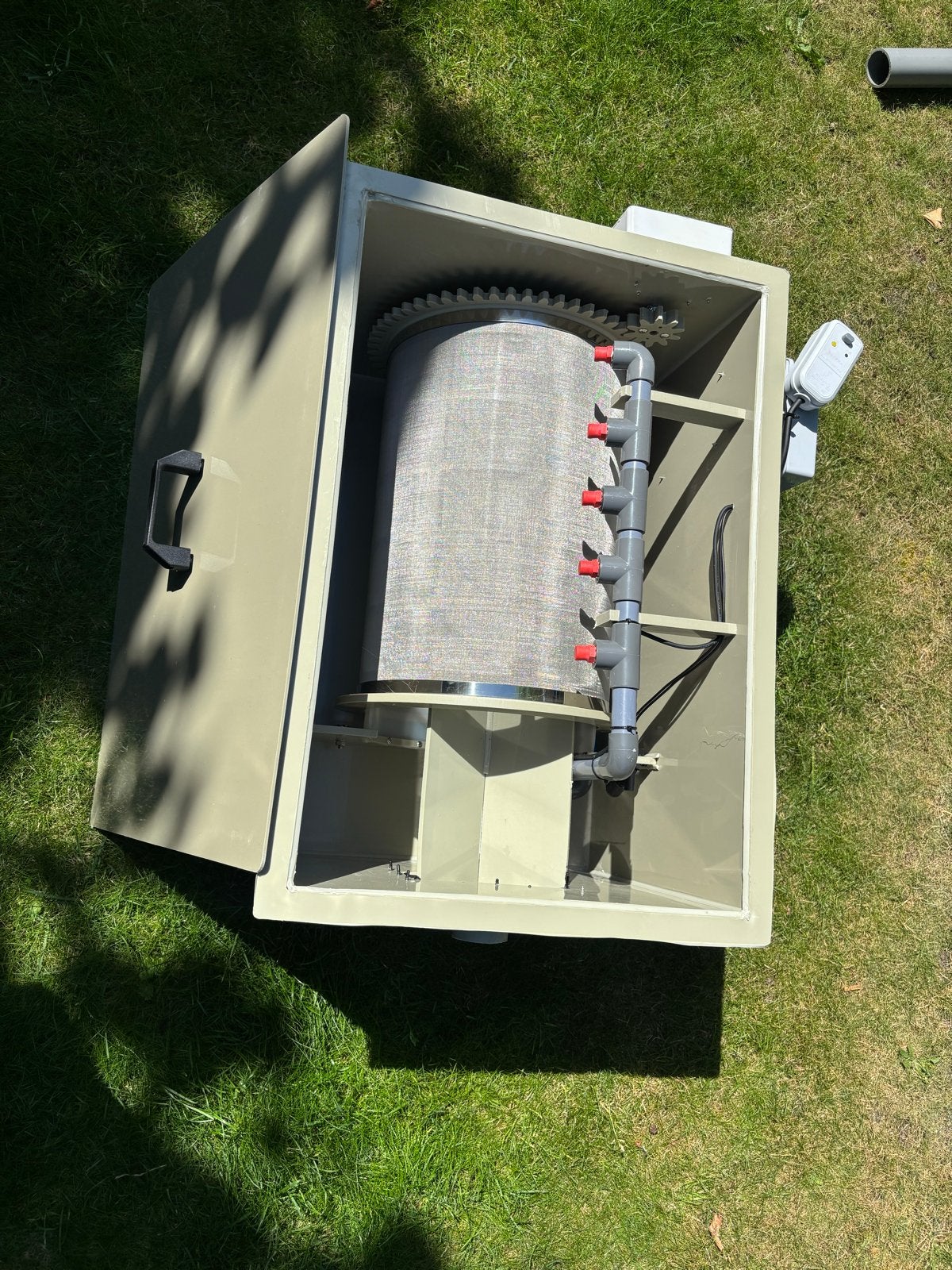 Nieuw Trommelfilter voor koiVijver Efficiënte Waterreiniging, Tuin en Terras, Ophalen of Verzenden, Nieuw, Vijverfilter