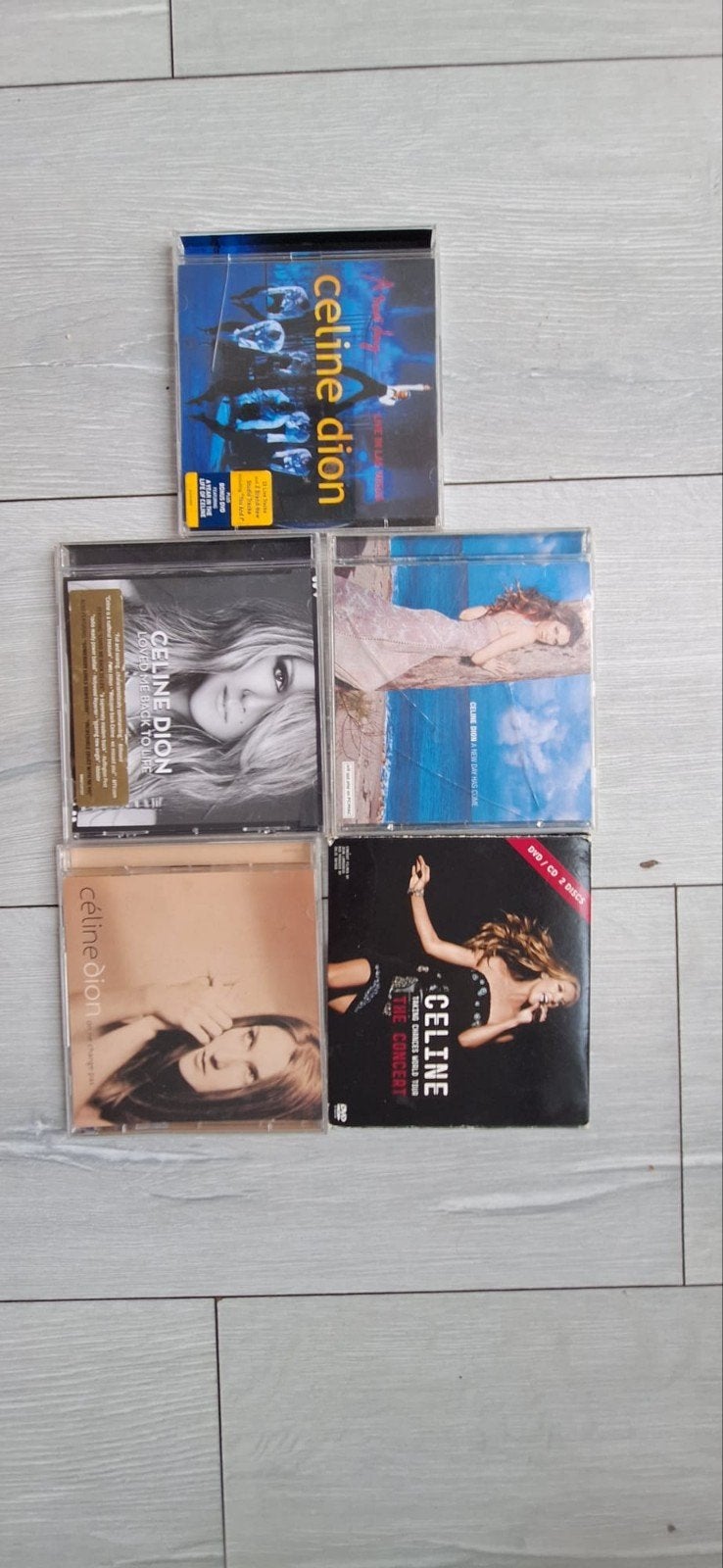 Celine Dion DVD's en CD's - Live in Las Vegas & A New Day, Alle leeftijden, Nederlands, Ophalen of Verzenden, Concert