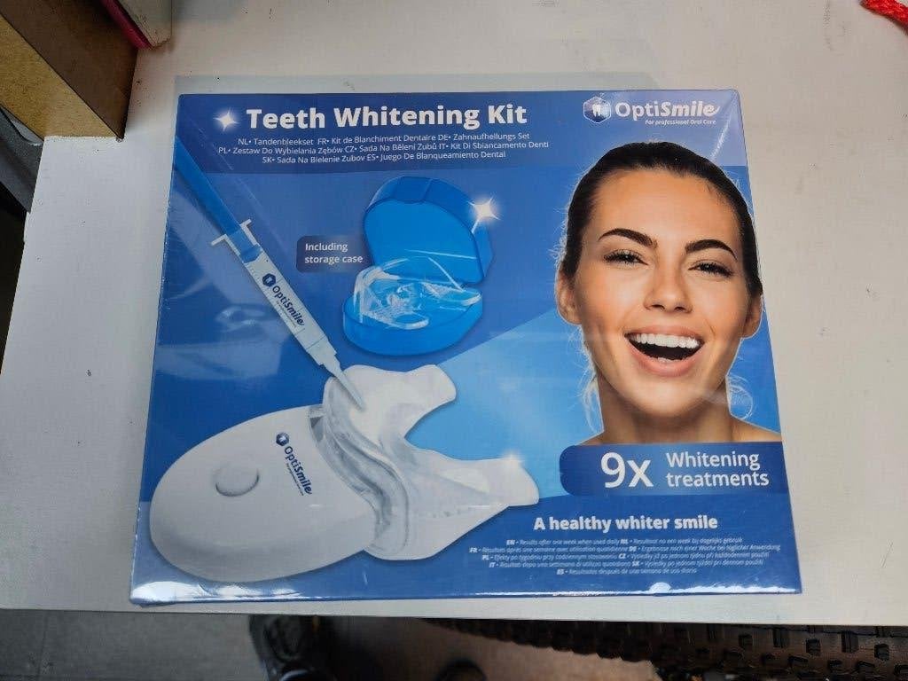 optismile teeth whitening kit (tandenbleekset), Ophalen of Verzenden, Nieuw, Overige typen