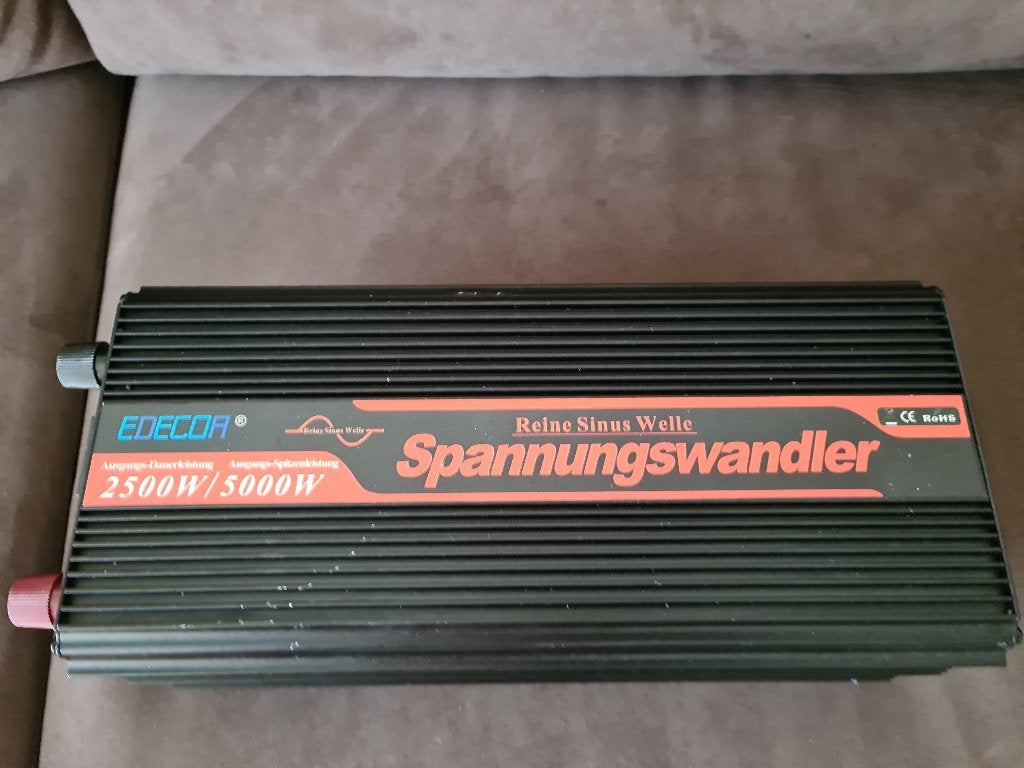 omvormer 12 naar 230 volt camper, caravan, boot, mobiel, Ophalen, Nieuw
