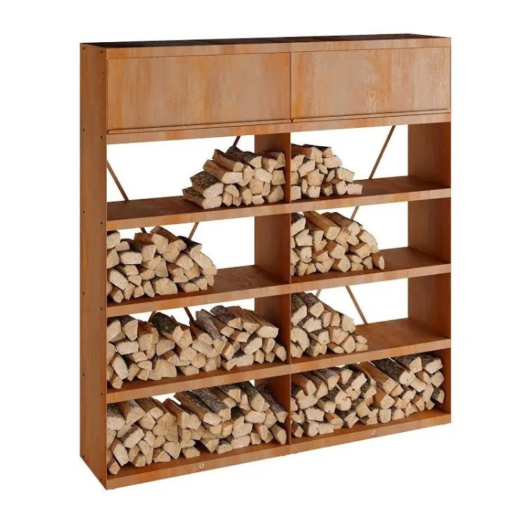 Nieuwe Ofyr Woodstorage 200 Houtkast, Tuin en Terras, Houtskoolbarbecues, Ophalen, Nieuw