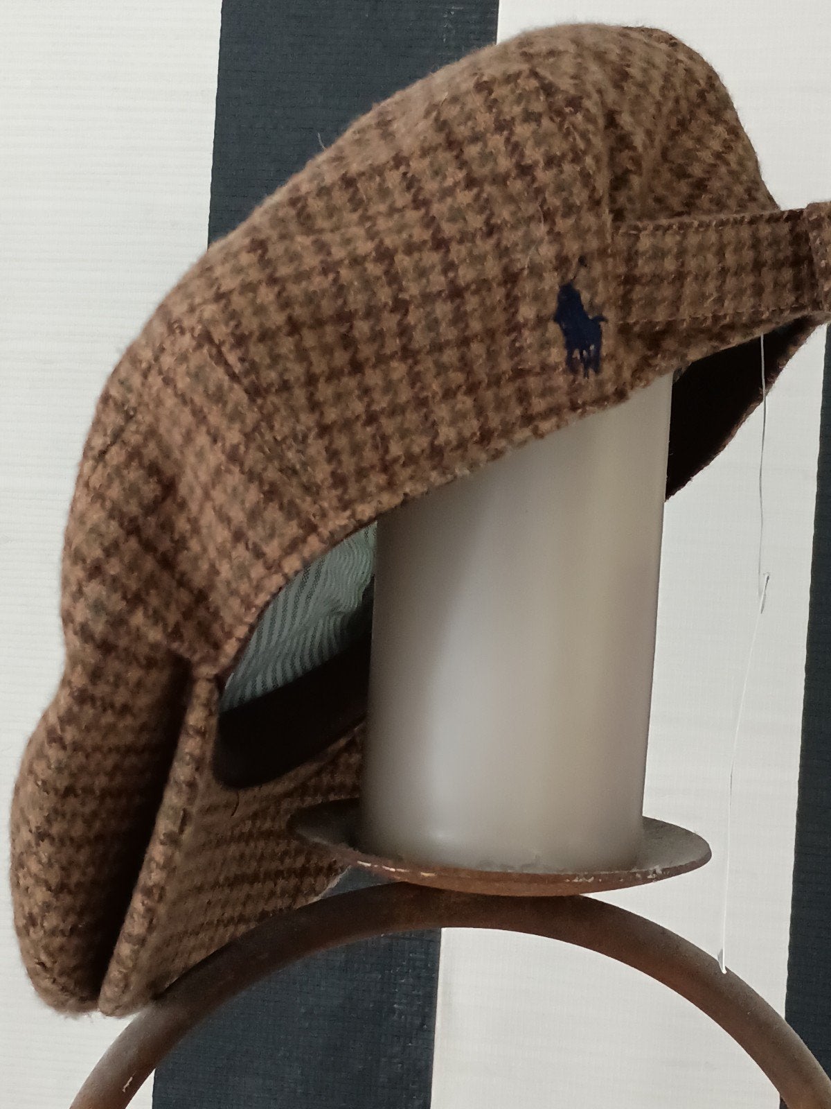 Ralph Lauren wollen Driving Cap/ Pet - Nieuw met kaartje, Ophalen of Verzenden, Nieuw, Polo Ralph Lauren, Pet