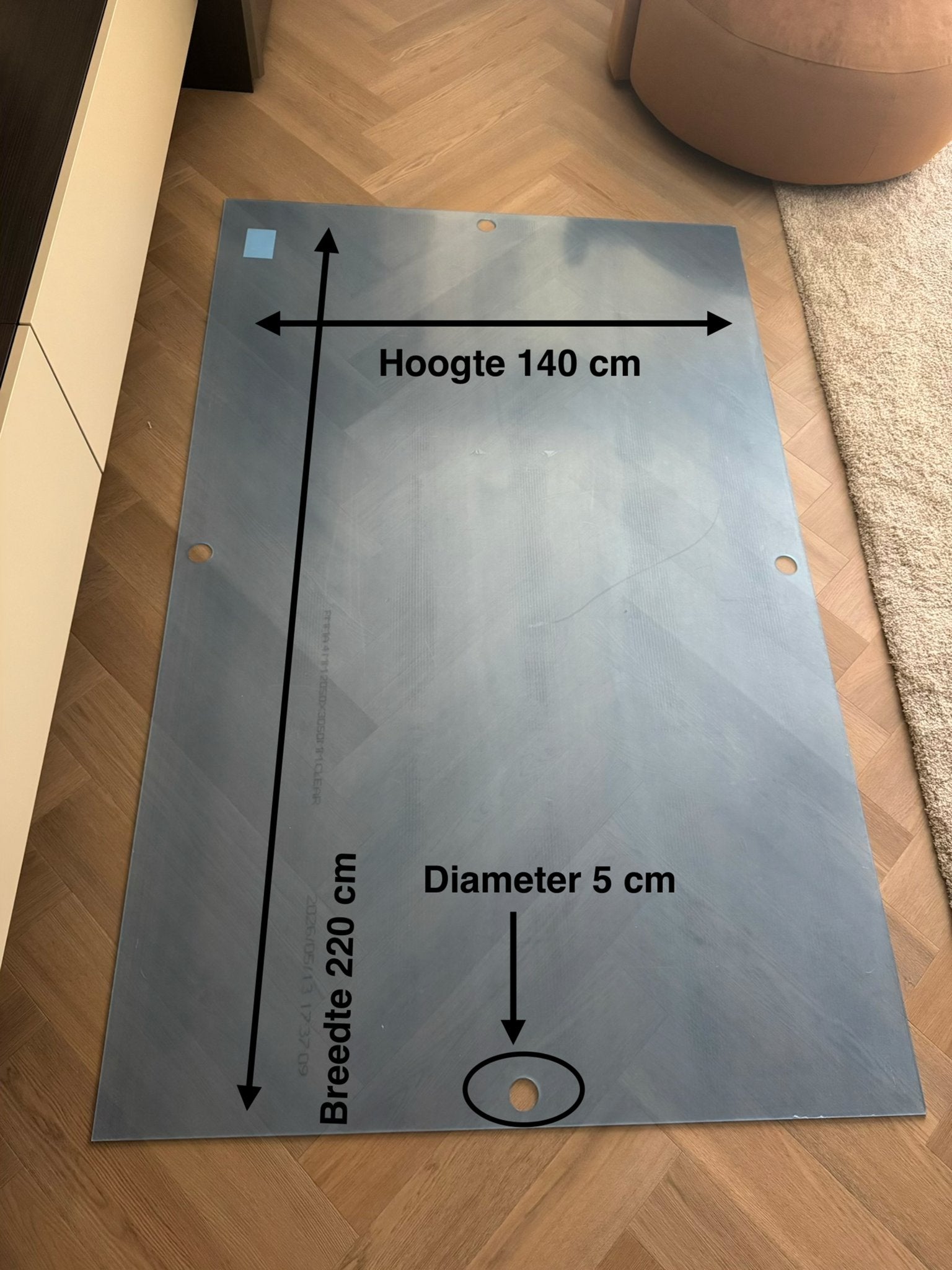 Plexiglas XT Helder 4 mm - Nieuw met folie, Ophalen, Nieuw, Overige materialen, Minder dan 20 mm
