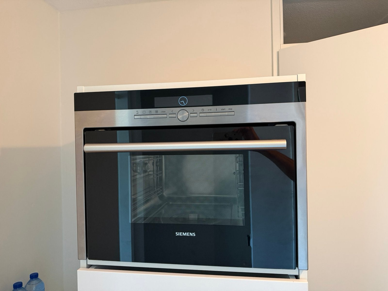 Siemens stoomoven inbouw zgan - past in Ikea kast, Ophalen, 45 tot 50 cm, Siemens, Inbouw