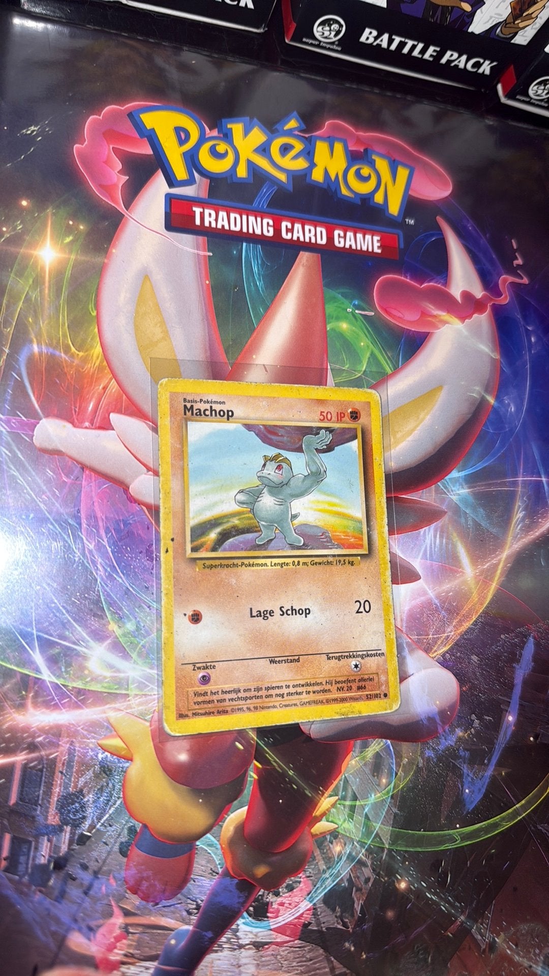 Machop 52/102 (nl) base set, Ophalen of Verzenden, Zo goed als nieuw