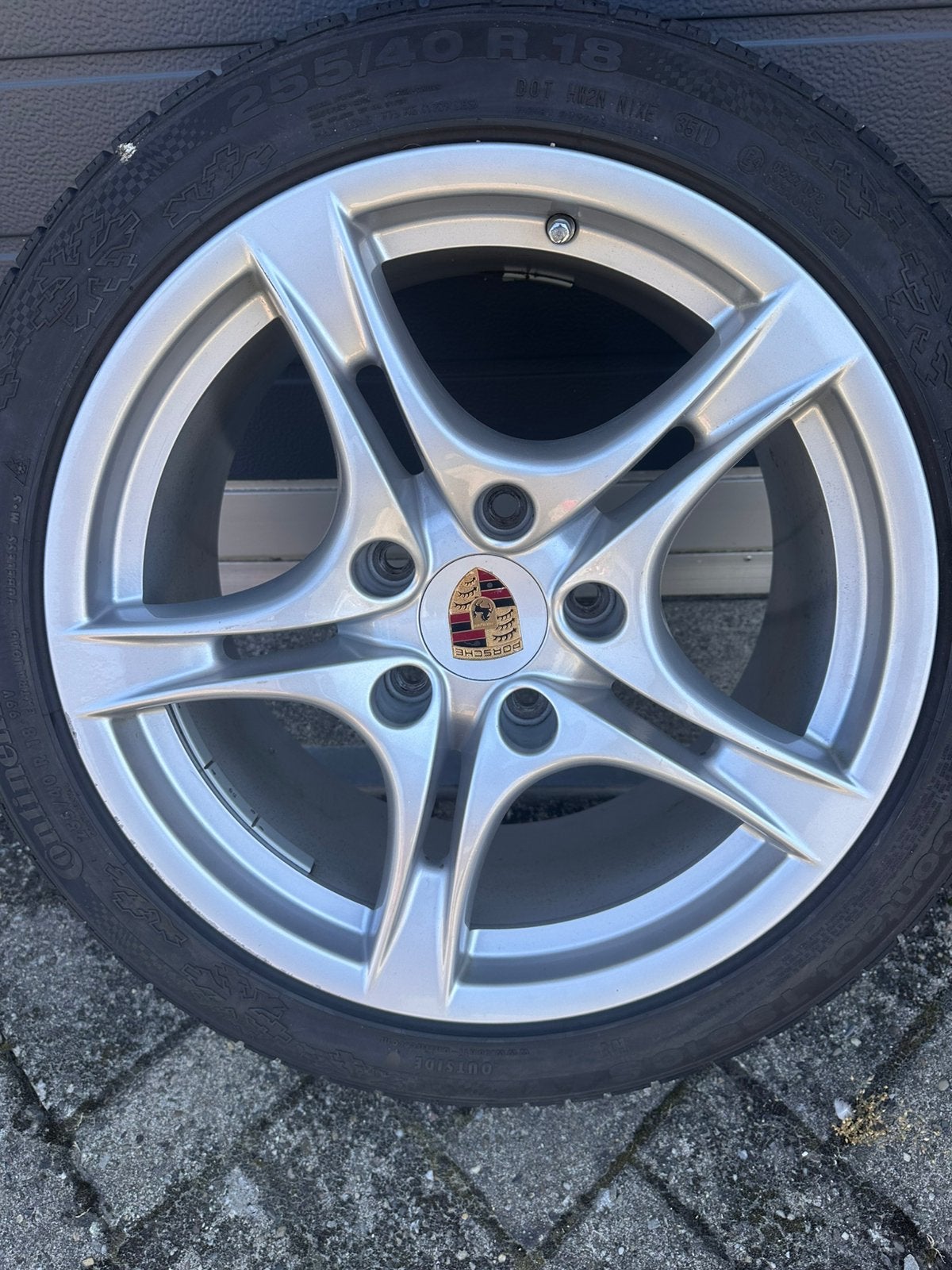 Porsche Boxster / Cayman originele 18 inch velgen, Ophalen, 18 inch, Gebruikt, 255 mm