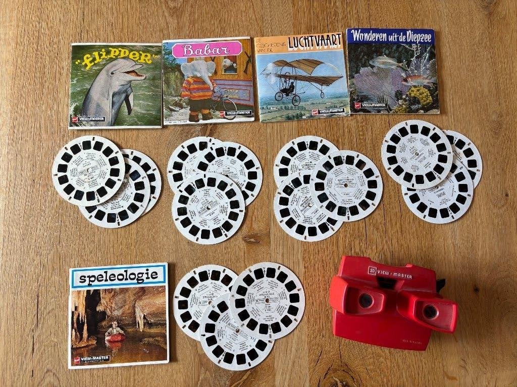 Viewmaster met 5 sets schijfjes (2), Ophalen of Verzenden, Gebruikt