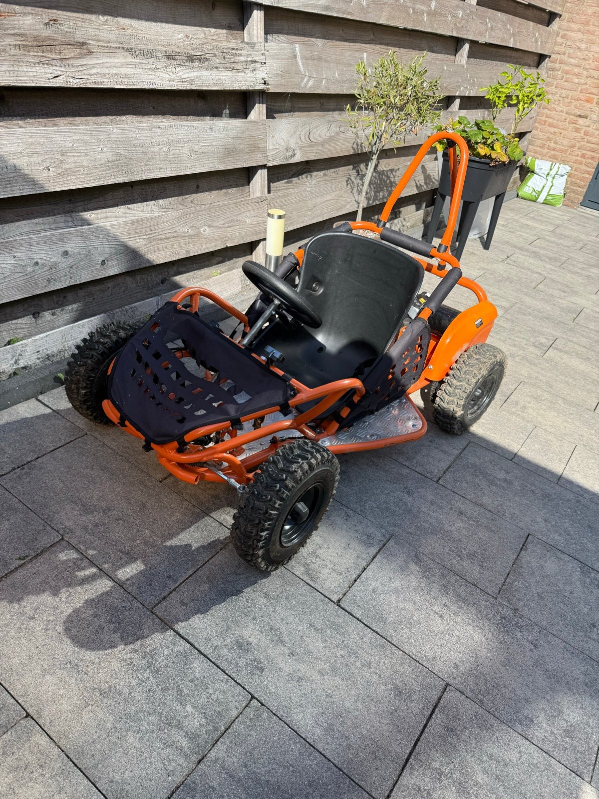 Elektrische buggy EXTREME 1000W Oranje, Ophalen, Gebruikt