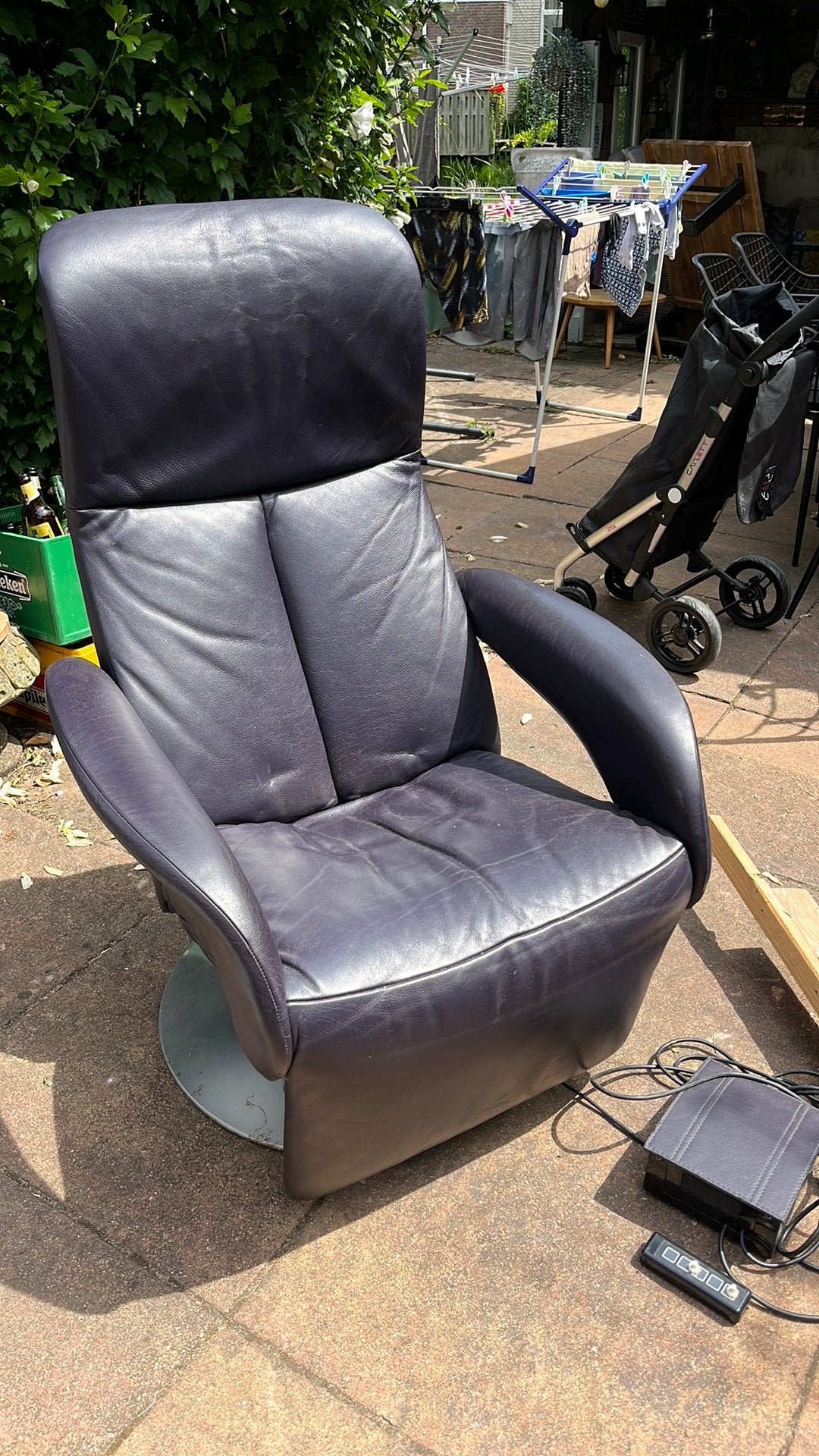 Electrische Jori Symphony relaxstoel M, Huis en Inrichting, Fauteuils, Ophalen, Gebruikt, Minder dan 50 cm, Relax