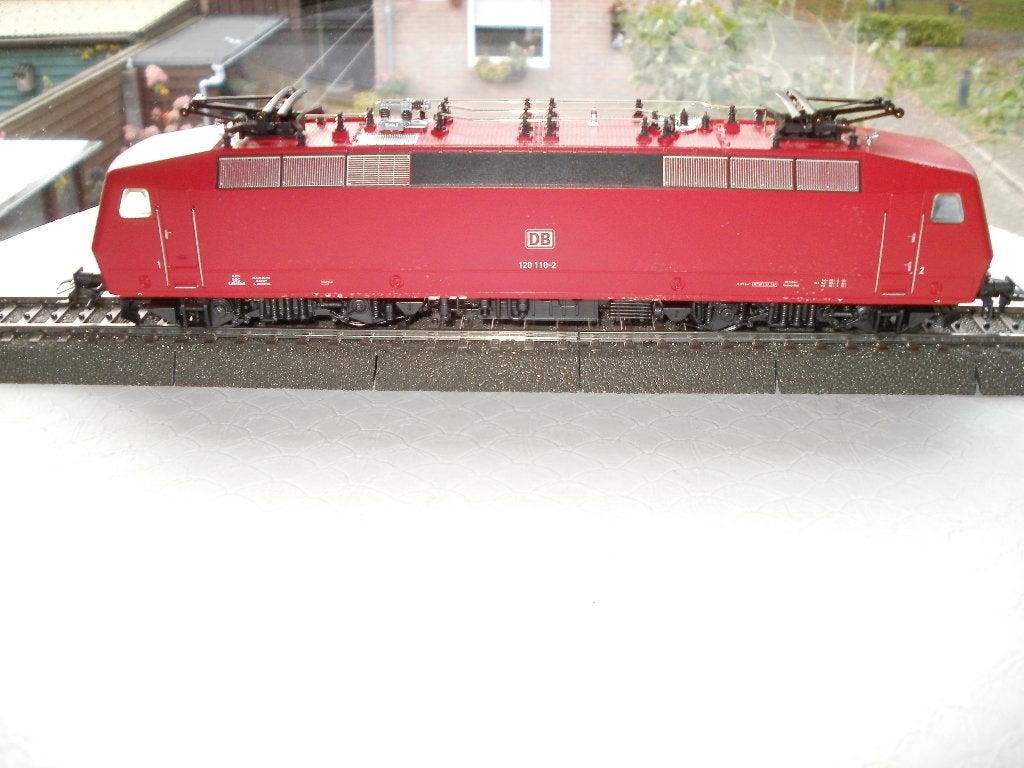 Marklin Ho Br 120 E lokomotief dig.van de DB no, Wisselstroom, Locomotief, Analoog, Ophalen of Verzenden