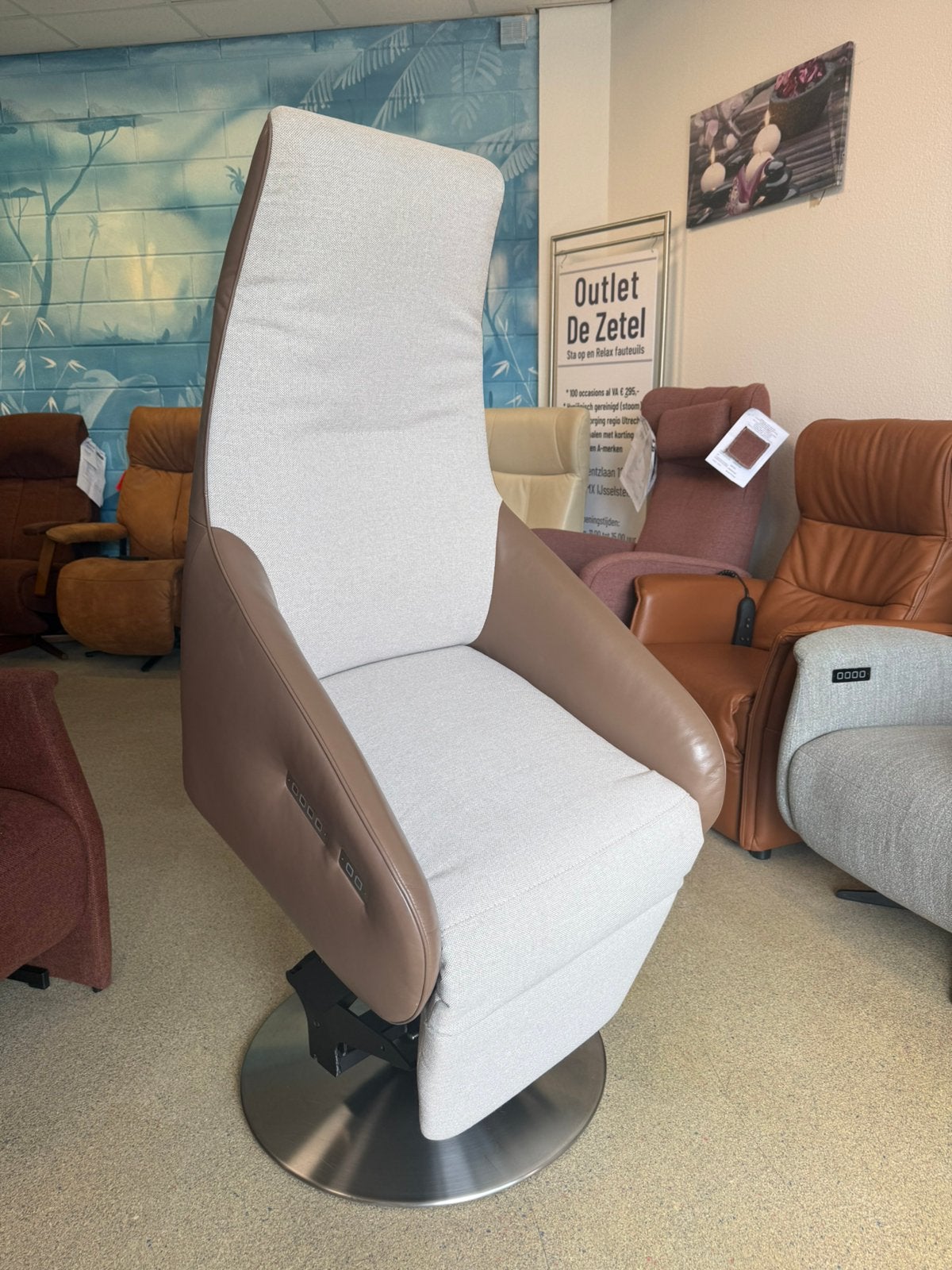 Prominent sta op stoel relaxfauteuil gratis bezorging, Outlet A merken ruim 100 tweedehands modellen, Nieuw, Ophalen of Verzenden