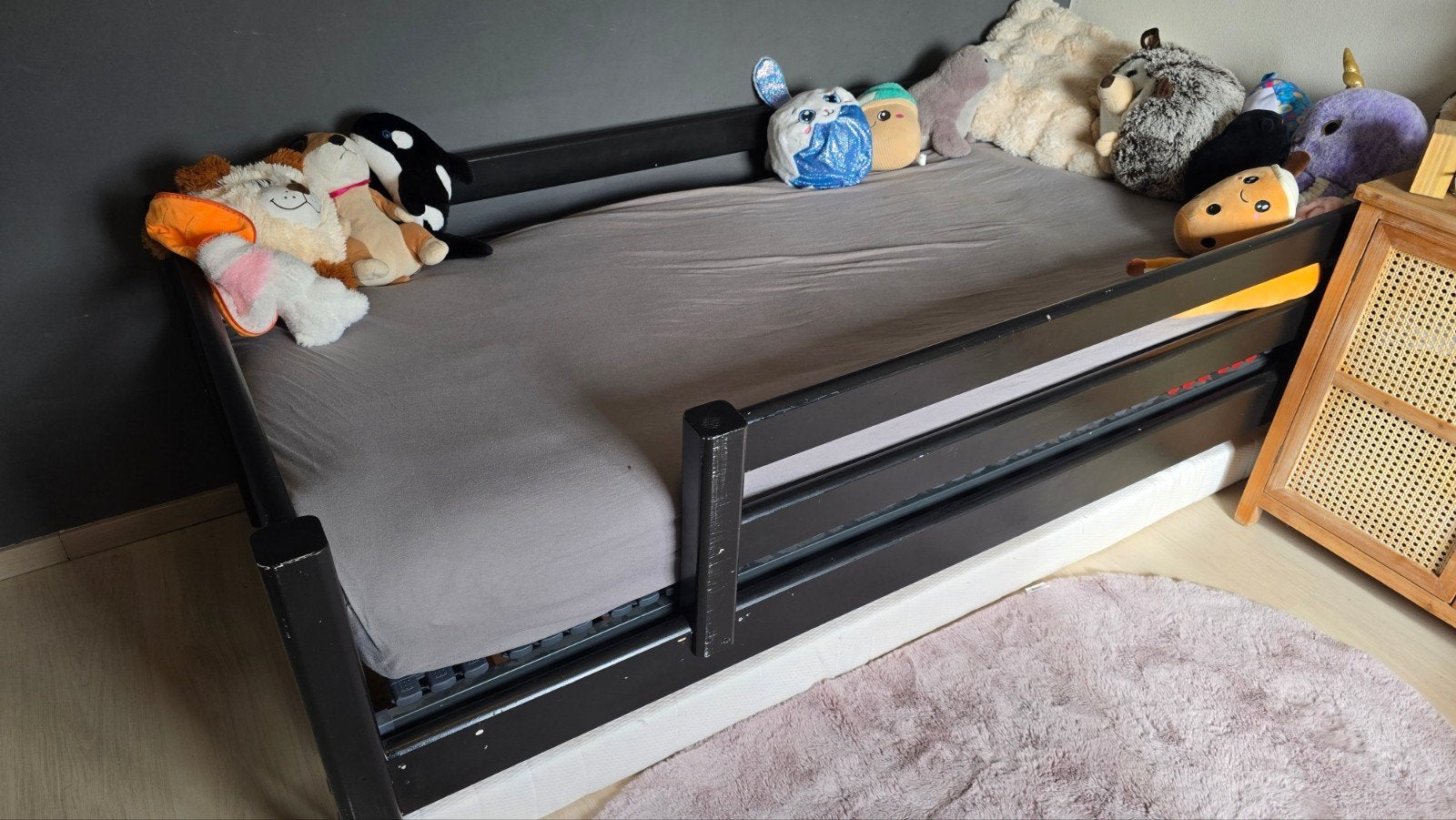 Twee halfhoogslapers - ideaal voor kinderkamer, Ophalen, Gebruikt, 90 cm, Eenpersoons