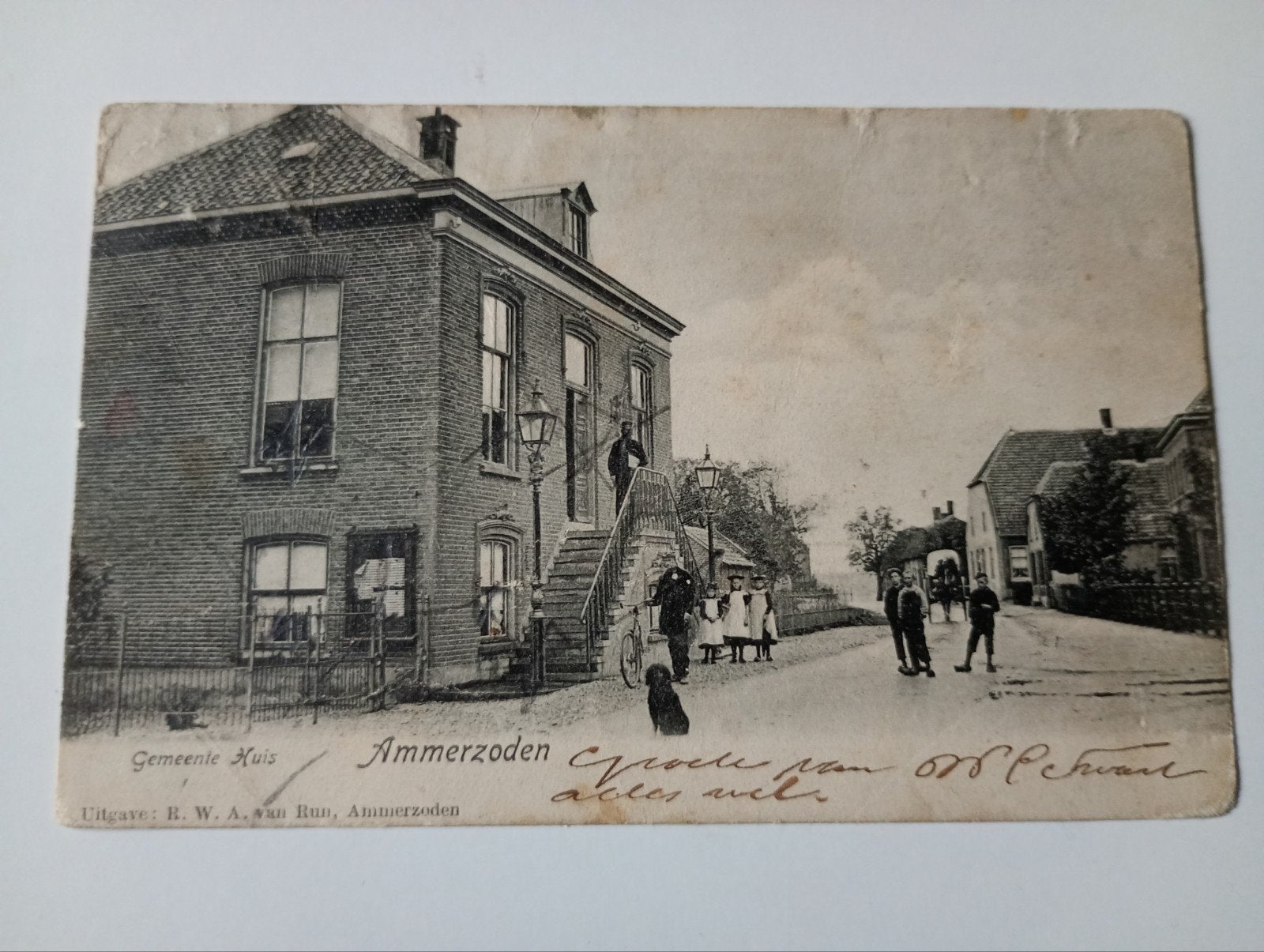 Ammerzoden 1905, Ophalen of Verzenden, Voor 1920, Gelopen, Gelderland