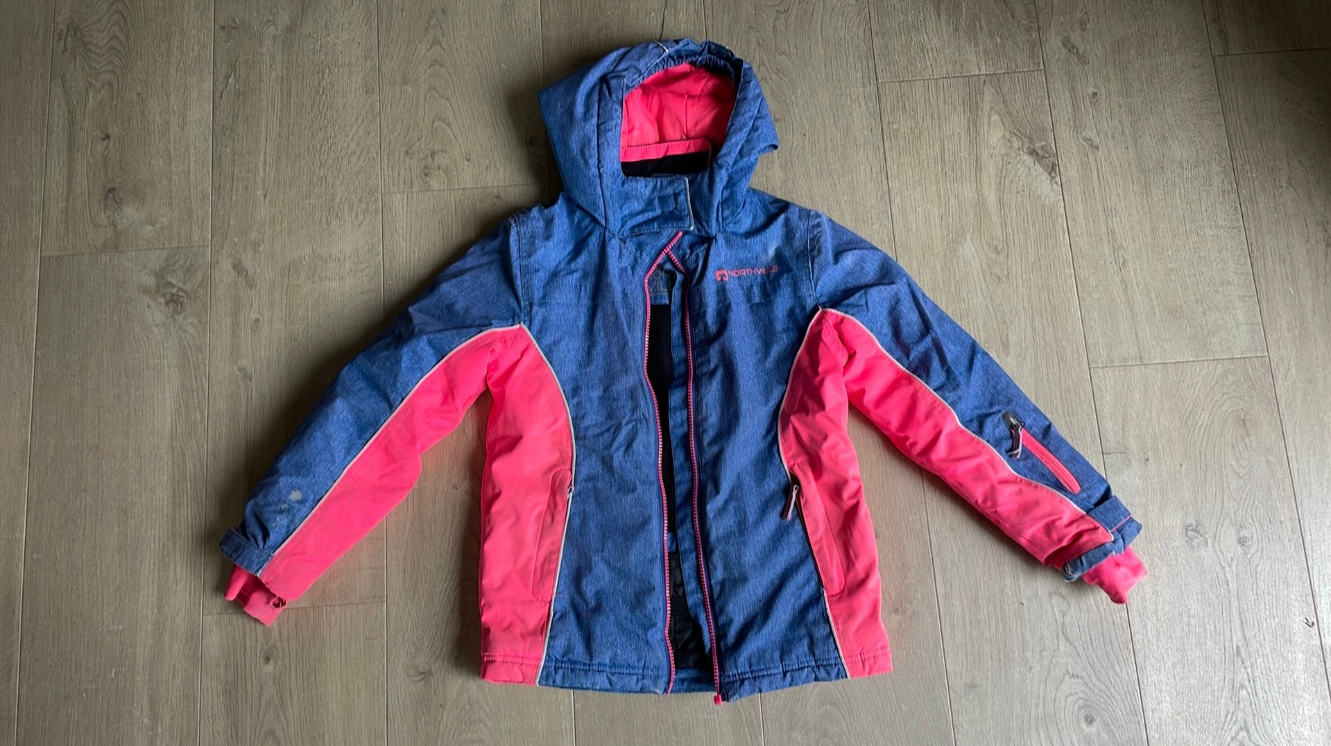 Winterjas/Ski-jas maat 128, maar ritsprobleem, Ophalen, Gedragen, Maat 34 (XS) of kleiner, Jack