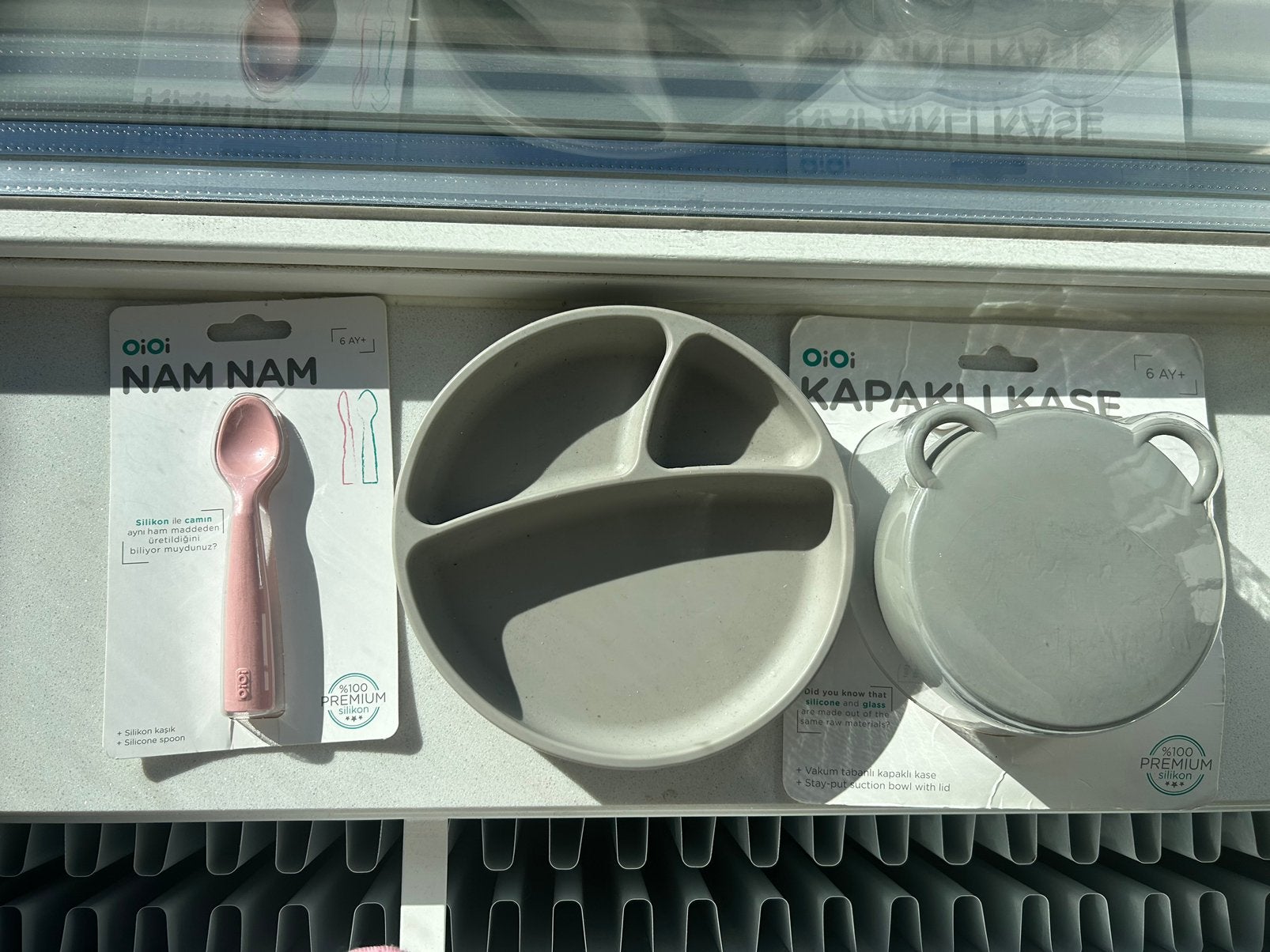 Oioi serviesset kind, Ophalen of Verzenden, Bord(en), Overige stijlen, Glas