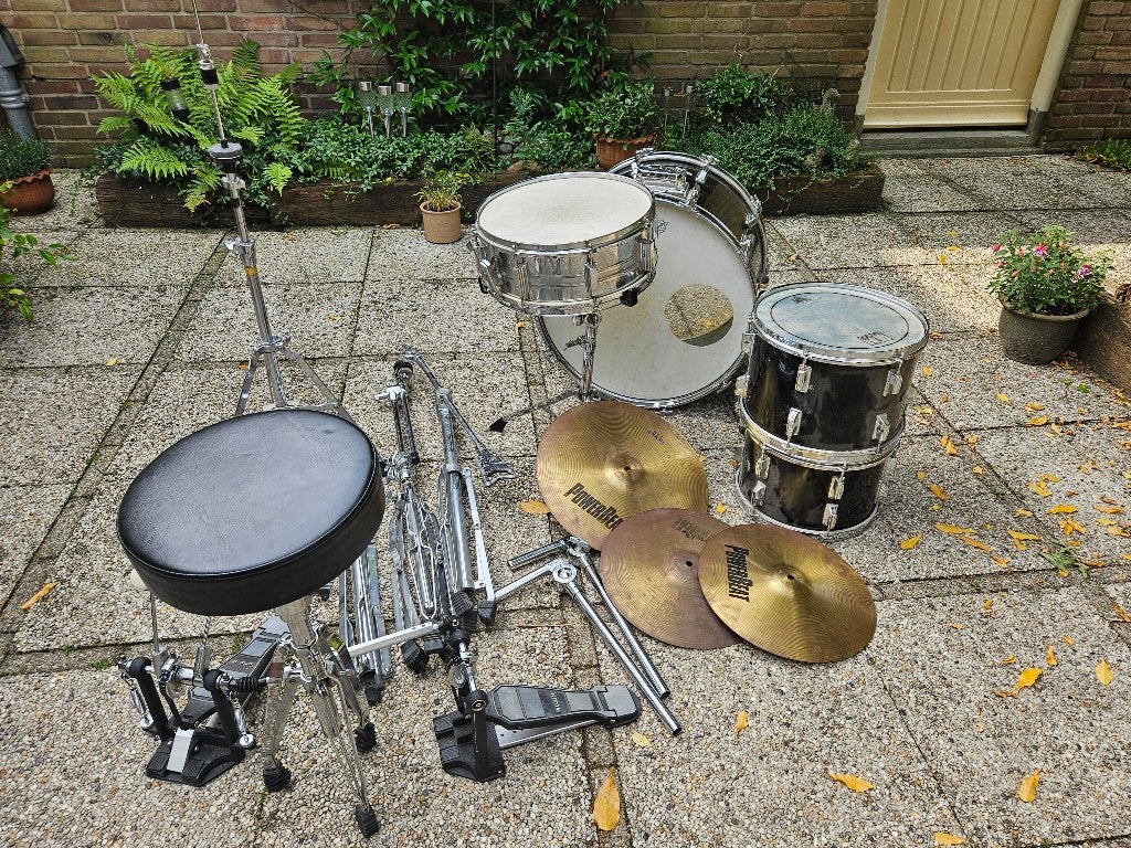 Drumstel pearl, Ophalen, Gebruikt, Pearl