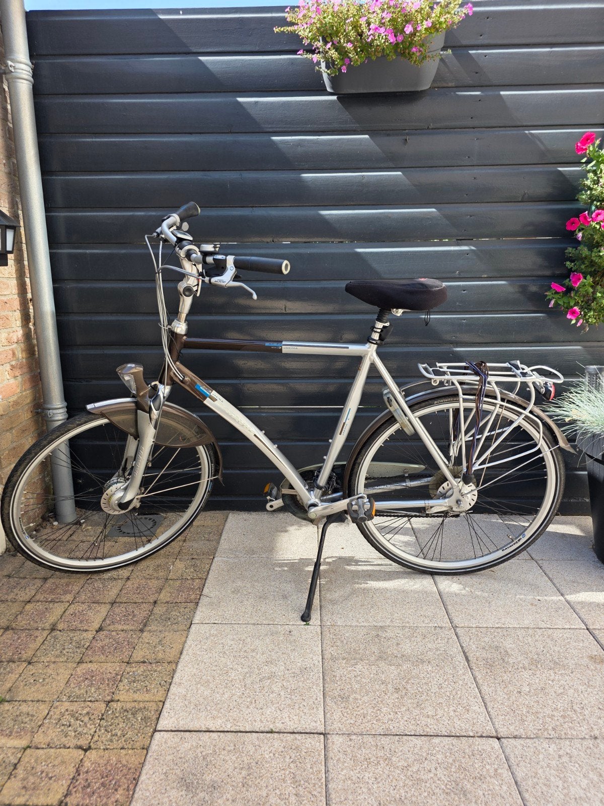 Batavus Jakima de luxe Herenfiets maat 61, Fietsen en Brommers, Gebruikt, Velgrem, Versnellingen, Batavus