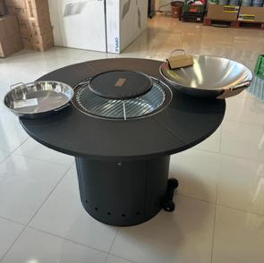 nieuwe bbq barbecues tafel model rond houtskool bbq, Tuin en Terras, Gaas en Draad, Verzenden, Nieuw, Minder dan 10 meter