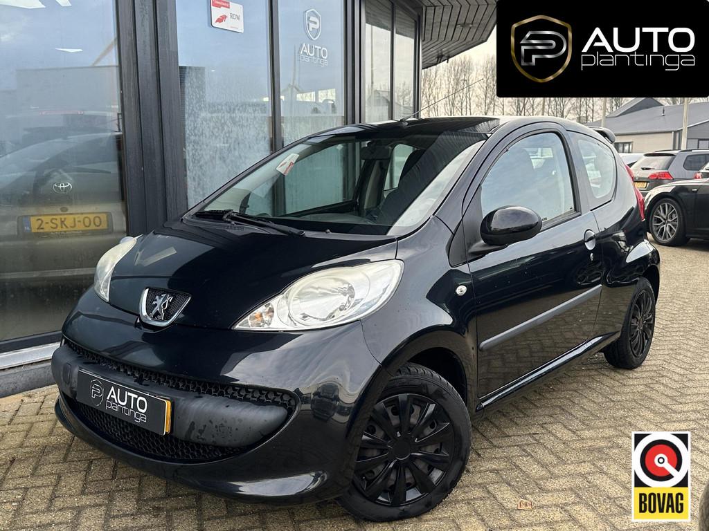 Peugeot 107 1.0-12V XS | Zeer Nette Staat | Airco | Spoiler, Voorwielaandrijving, Stof, Gebruikt, Metallic lak