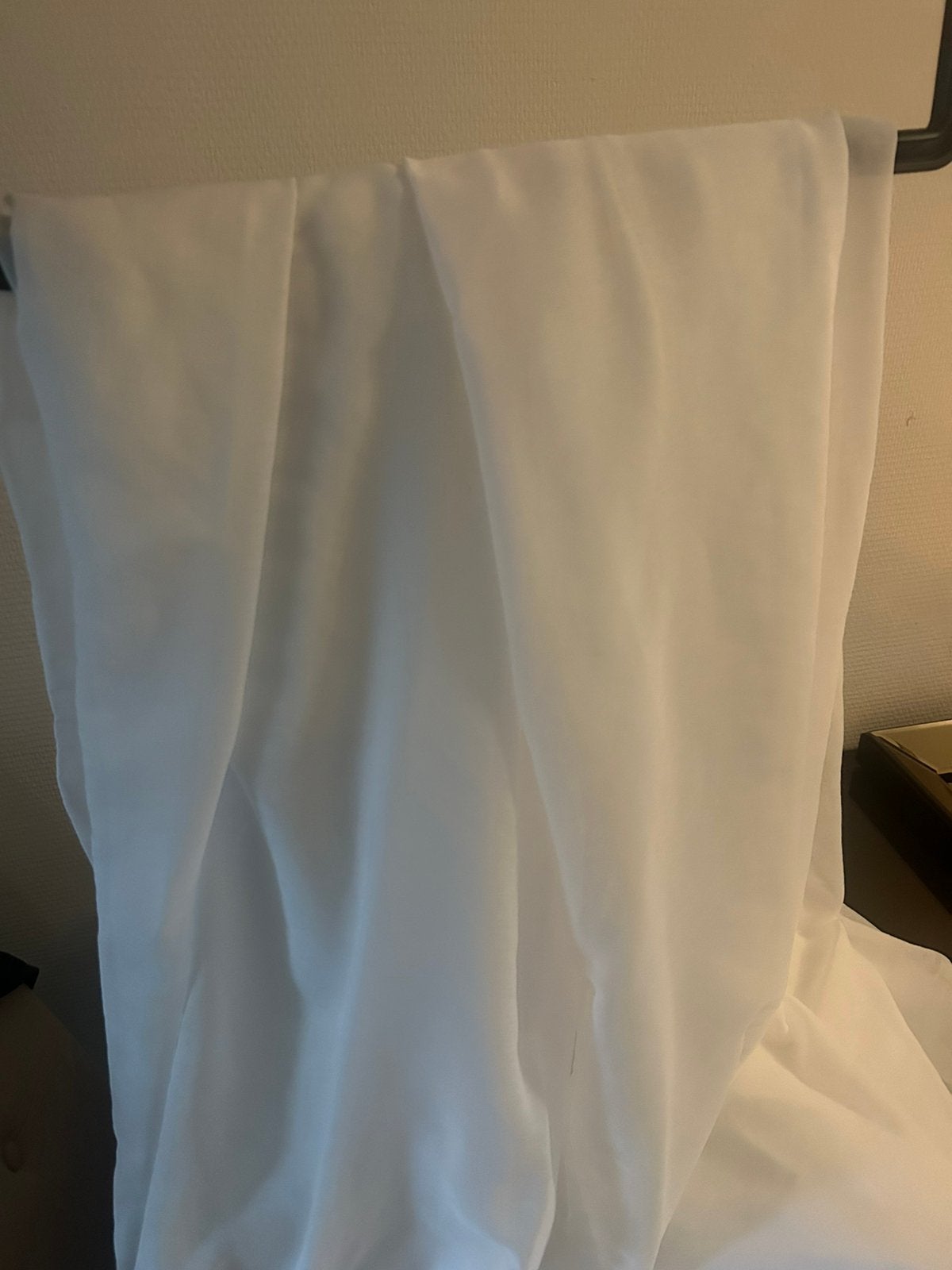 Witte gordijnen, nieuw en ongebruikt., Kleding | Heren, Ophalen of Verzenden, Nieuw, Wit