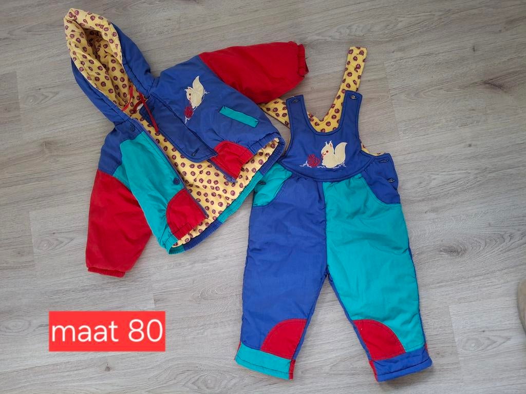Winterpak maat 80 - Kleurrijk en warm voor de winter, Kinderen en Baby's, Babykleding | Maat 80, Gebruikt, Jongetje of Meisje
