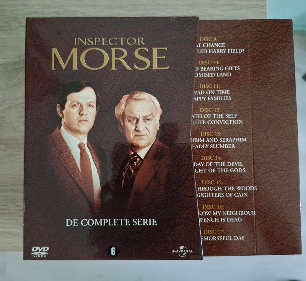 Inspector Morse - De Complete Serie (DVD Boxset), Boxset, Drama, Ophalen of Verzenden, Zo goed als nieuw