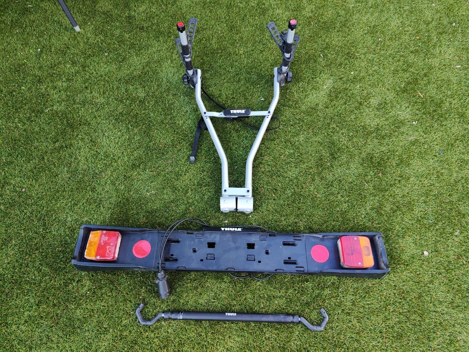 Thule Fietsendrager voor 2 fietsen - Gebruikt, Ophalen of Verzenden, 2 fietsen, Gebruikt, Trekhaakdrager