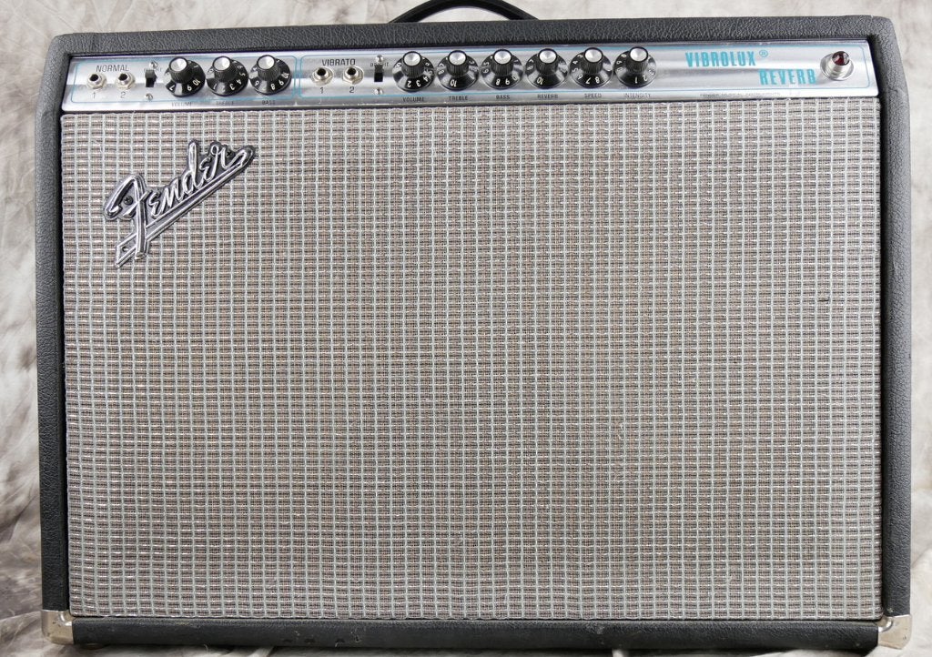 Fender Vibrolux silverface 1974, Ophalen, Zo goed als nieuw, Gitaar, 50 tot 100 watt