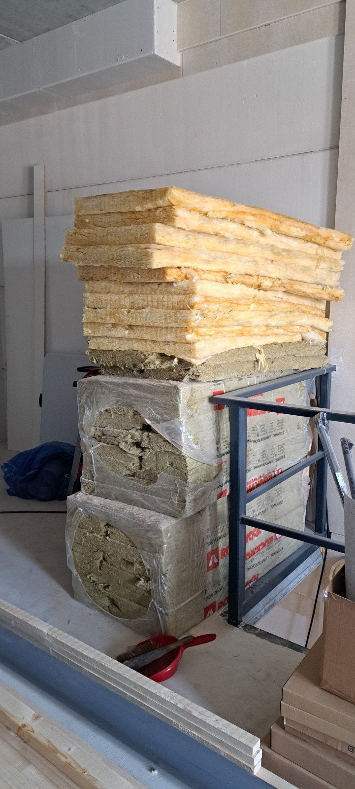 Isolatie materiaal, Ophalen, Glaswol, Minder dan 4 cm, 15 m² of meer