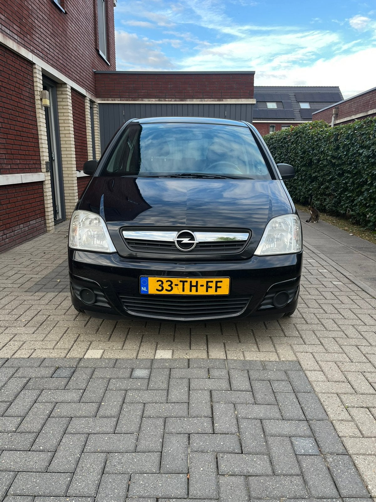 Opel Meriva 1.6 16V 2006 Zwart - TREKHAAK/CRUISE CONTROL, Auto's, Voorwielaandrijving, 4 cilinders, Zwart, Origineel Nederlands