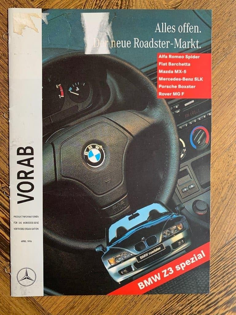 Product-vergelijking Mercedes-Benz SLK R170 vs BMW Z3 1996, Ophalen of Verzenden, Zo goed als nieuw, BMW, BMW