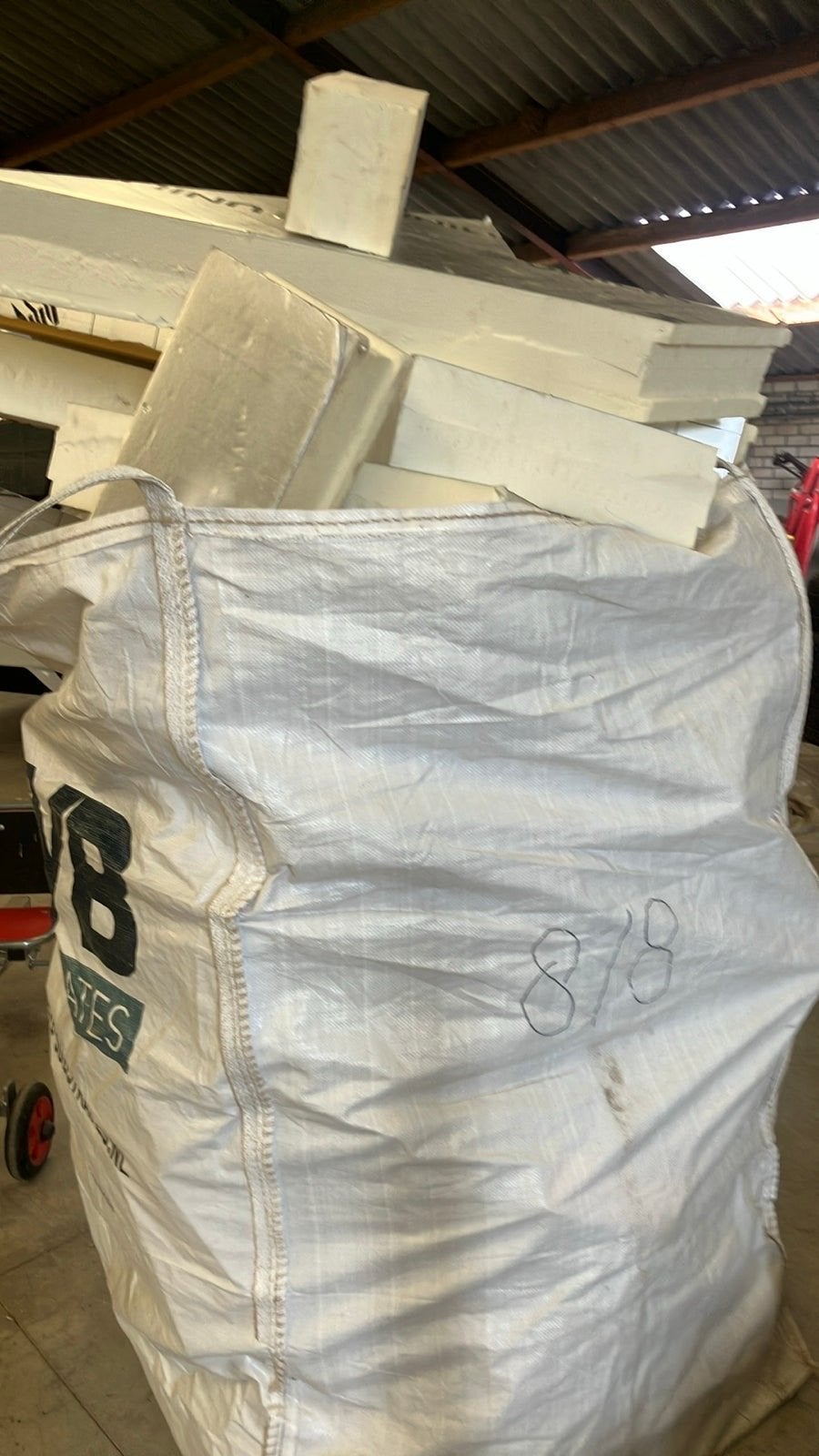 Isolatie unilin. Snijstukken diverse maten., Doe-het-zelf en Verbouw, Ophalen, 12 cm of meer, 5 tot 10 m², Zo goed als nieuw