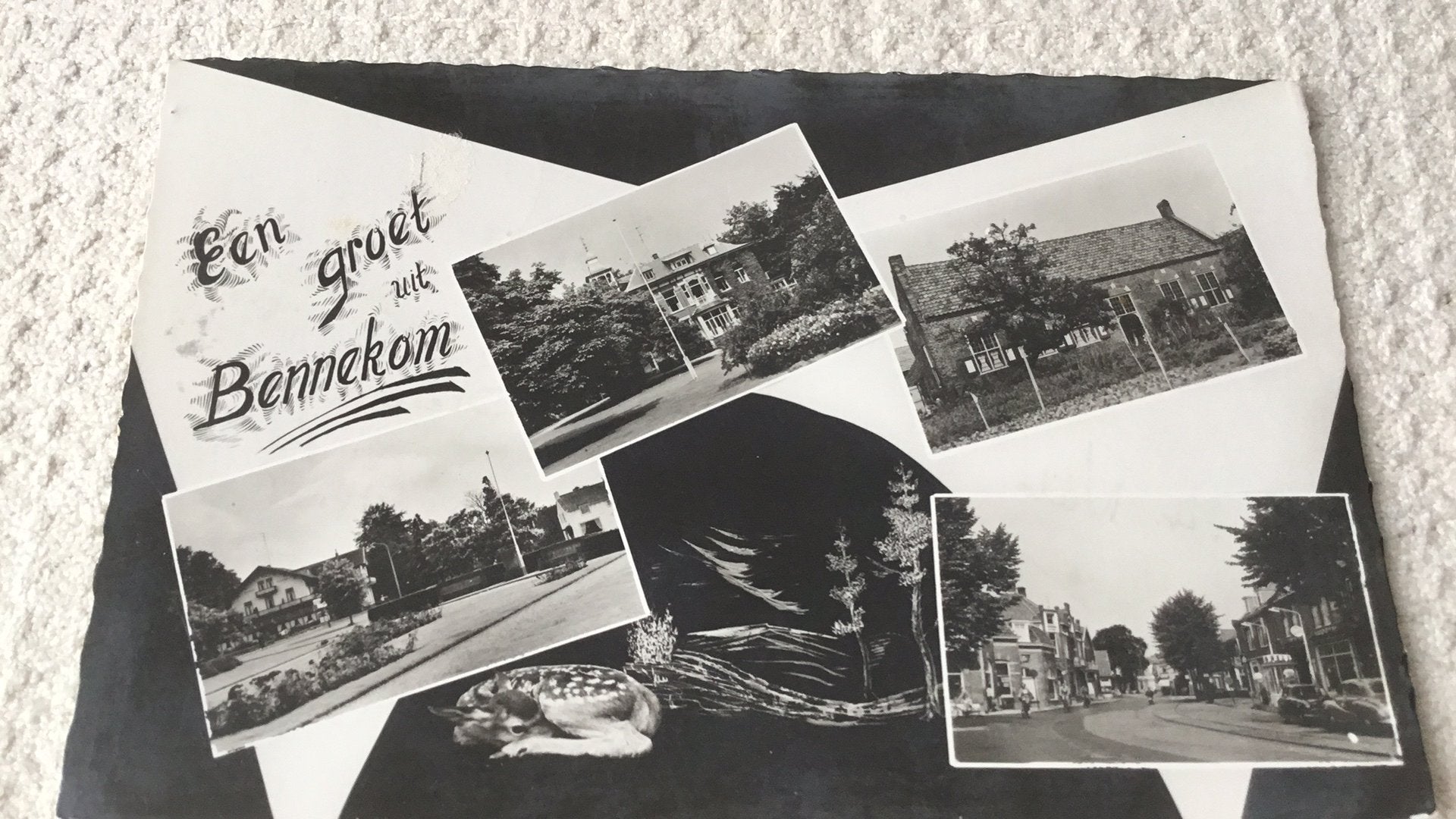 Bennekom gemeente Ede., Ophalen of Verzenden, 1940 tot 1960, Gelopen, Gelderland