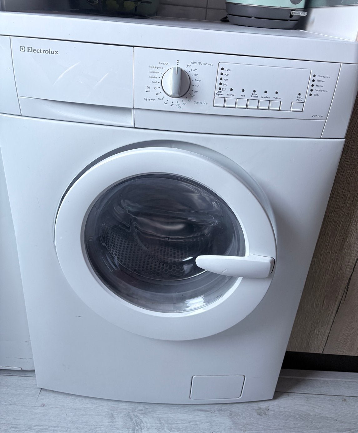Electrolux Voorlader Wasmachine, Witgoed en Apparatuur, Ophalen, Gebruikt, Voorlader, Kort programma