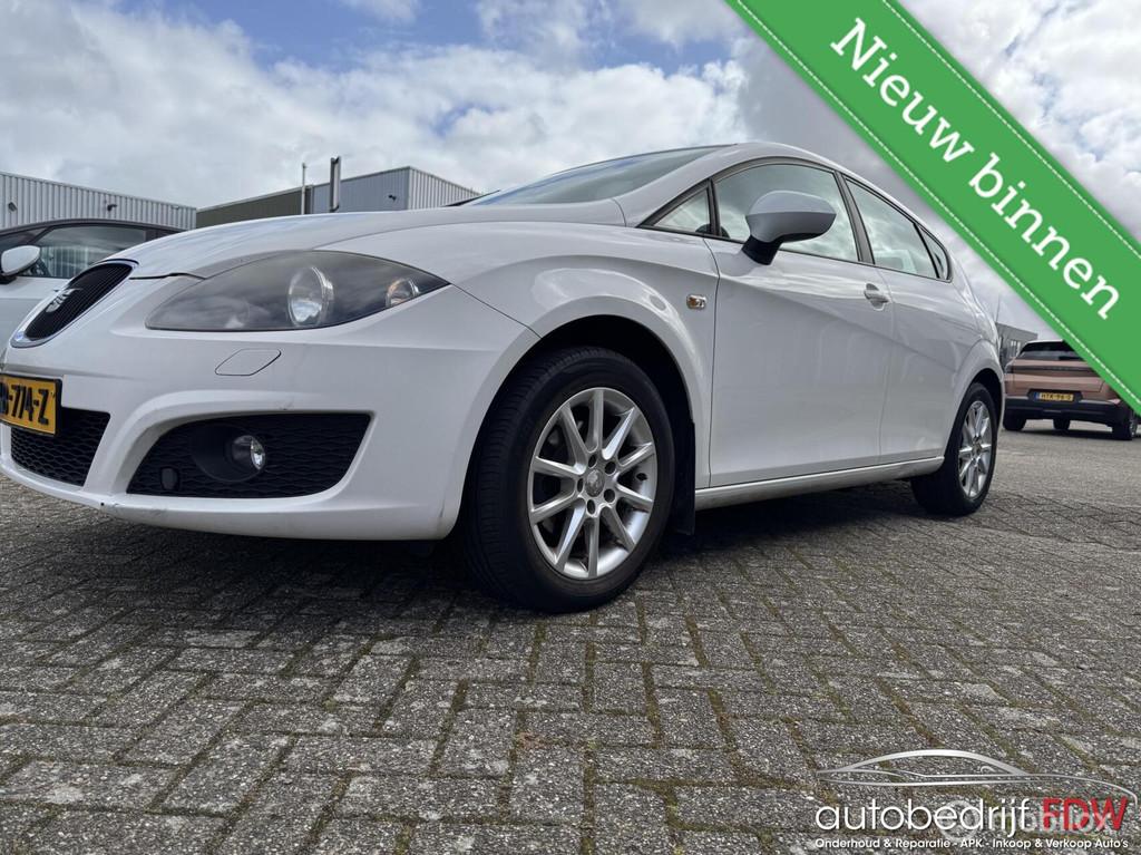 Seat Leon 1.6/STOEL VERWARM/TREKHAAK/LM VELGEN/CRUISE CONTR, Auto's, Seat, Voorwielaandrijving, Euro 5, Gebruikt, 4 cilinders