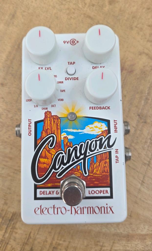 Electro Harmonix Canyon Delay & Looper gitaarpedaal, Muziek en Instrumenten, Effecten, Ophalen of Verzenden, Zo goed als nieuw