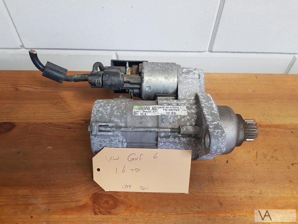 VW Golf Polo Tiguan A1 A3 1.6 tdi startmotor CAY 0am911023L, Gebruikt, -, Volkswagen, -