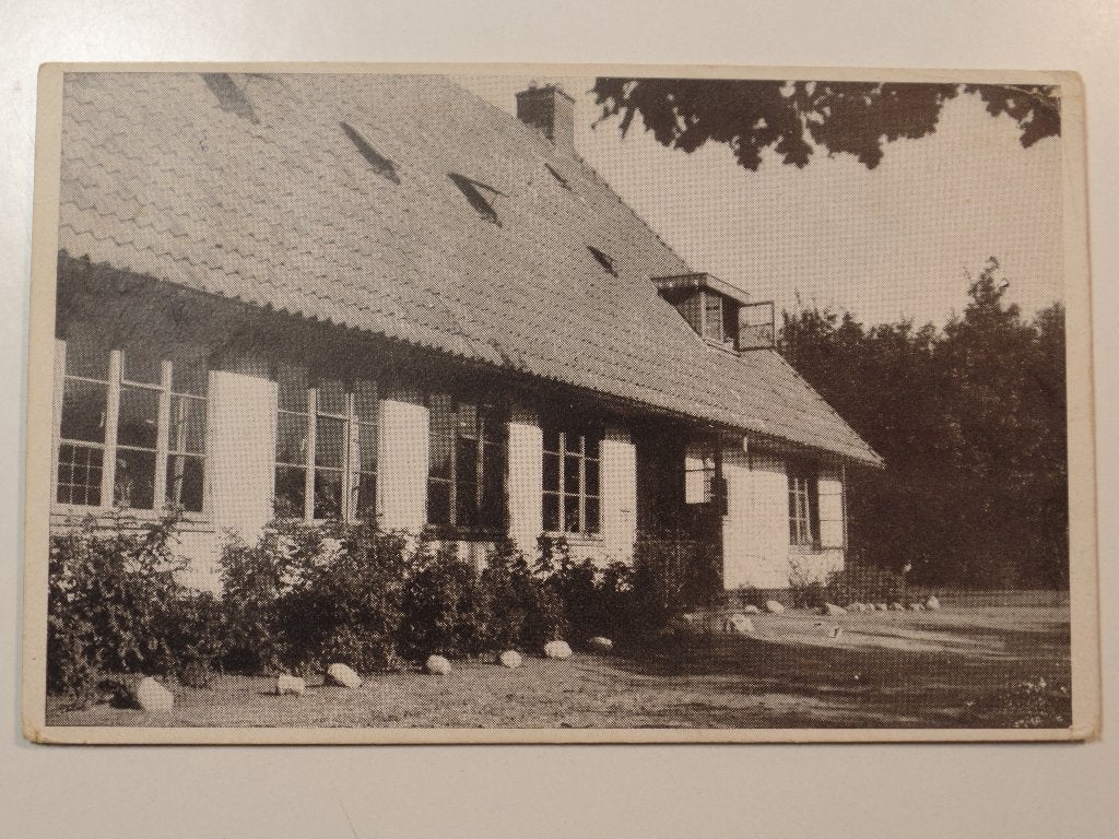 Bakkeveen volkhogeschool, Ophalen of Verzenden, 1940 tot 1960, Gelopen, Friesland