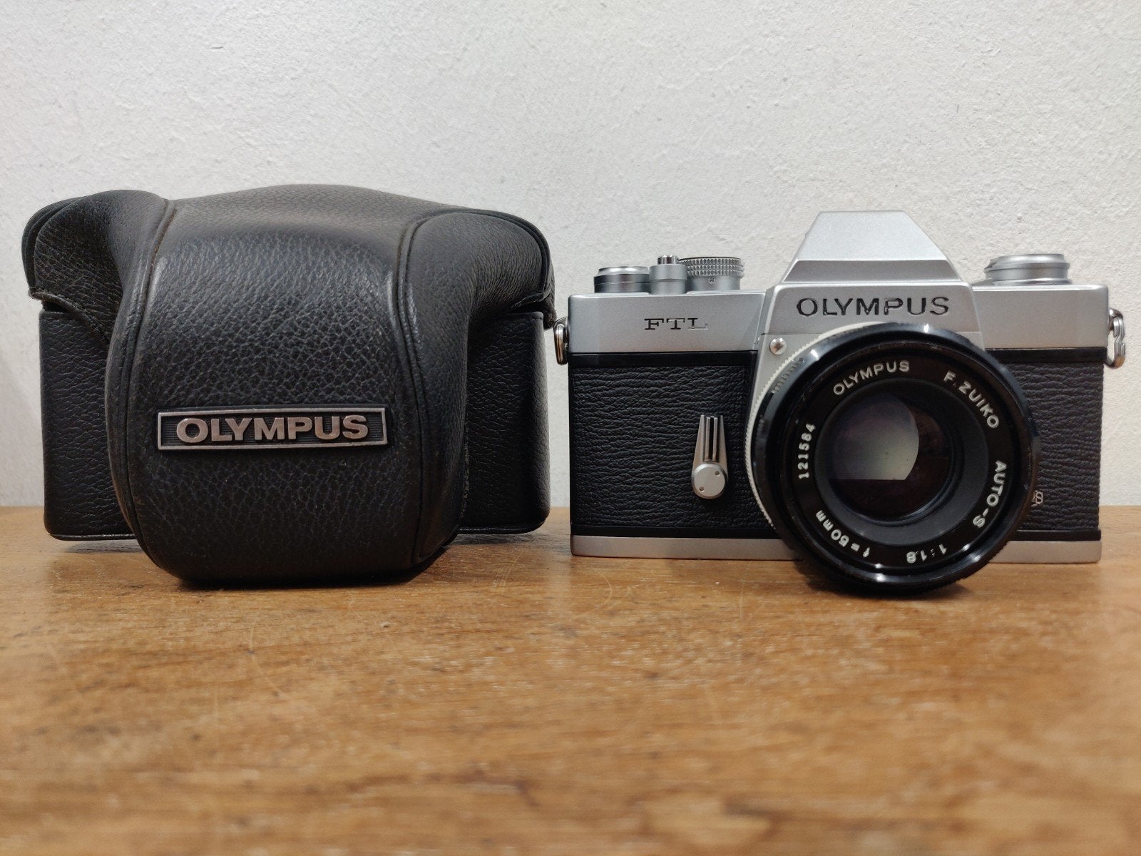Olympus FTL, Audio, Tv en Foto, Fotocamera's Analoog, Ophalen of Verzenden, Niet werkend, Spiegelreflex, Olympus
