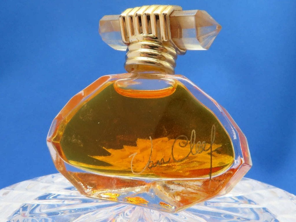 Mini - VAN CLEEF & ARPELS - Van Cleef - 5ml - p - 4,1cm, Ophalen of Verzenden, Gebruikt, Miniatuur, Gevuld