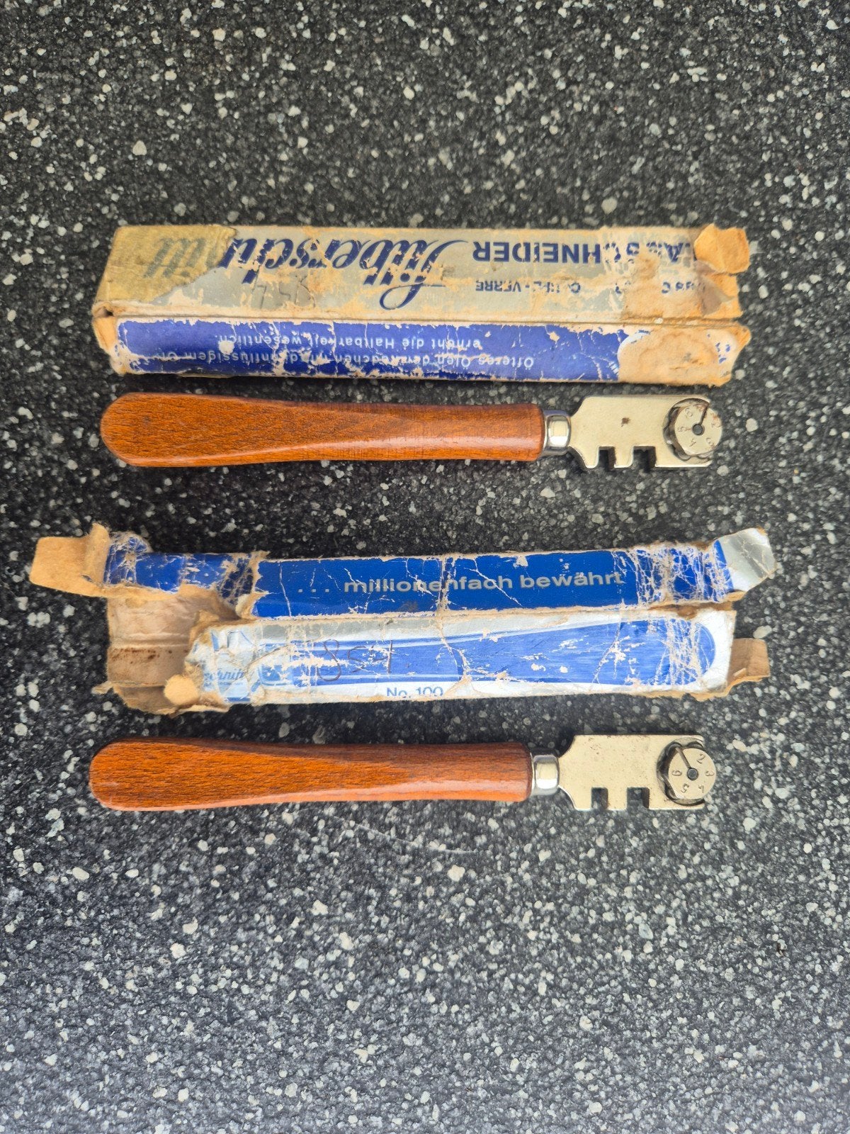 2x glassnijder, Ophalen of Verzenden, Gebruikt, Overige typen, Overige merken