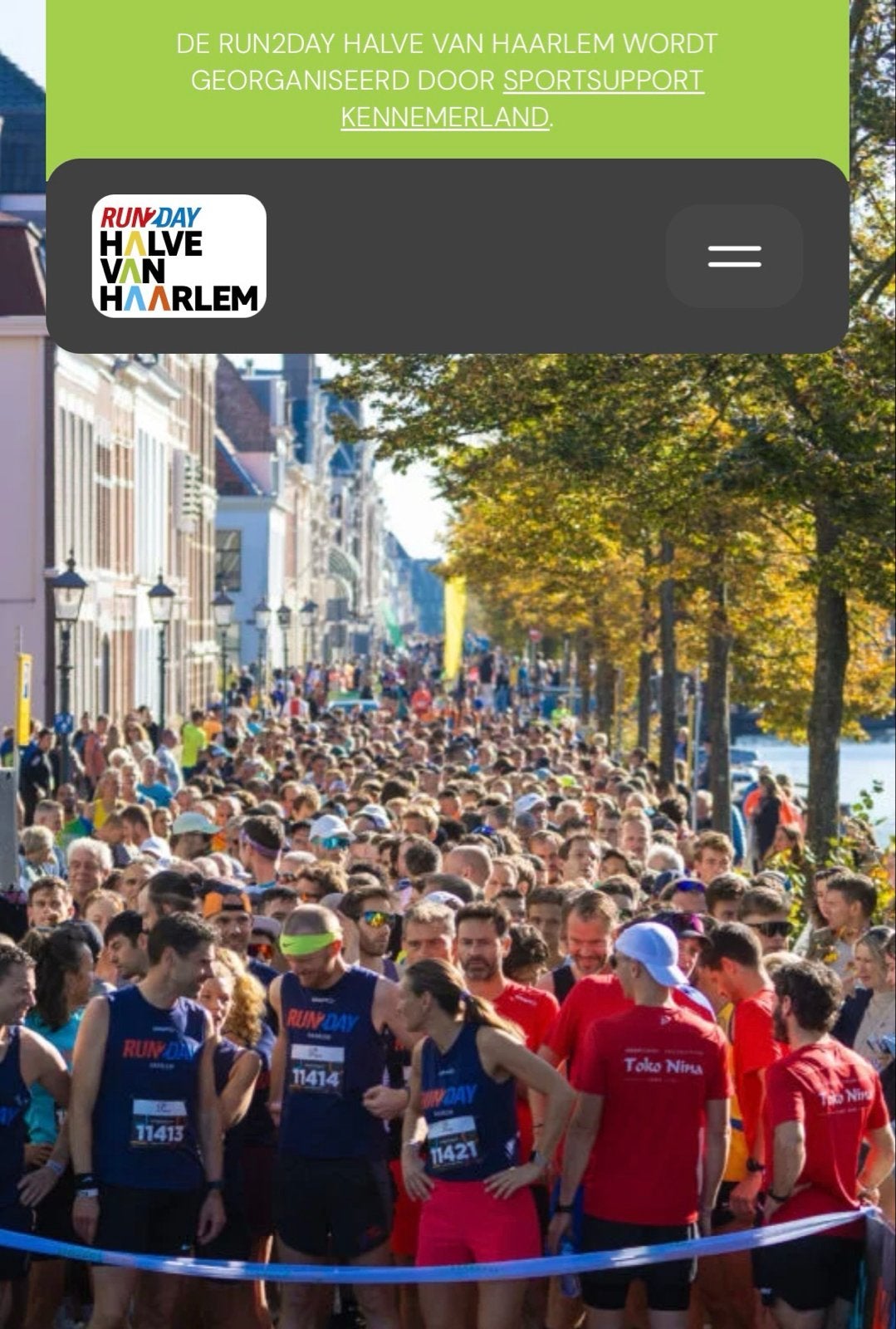 2x Startbewijs 21 km halve van Haarlem, Tickets en Kaartjes, Eén persoon, September