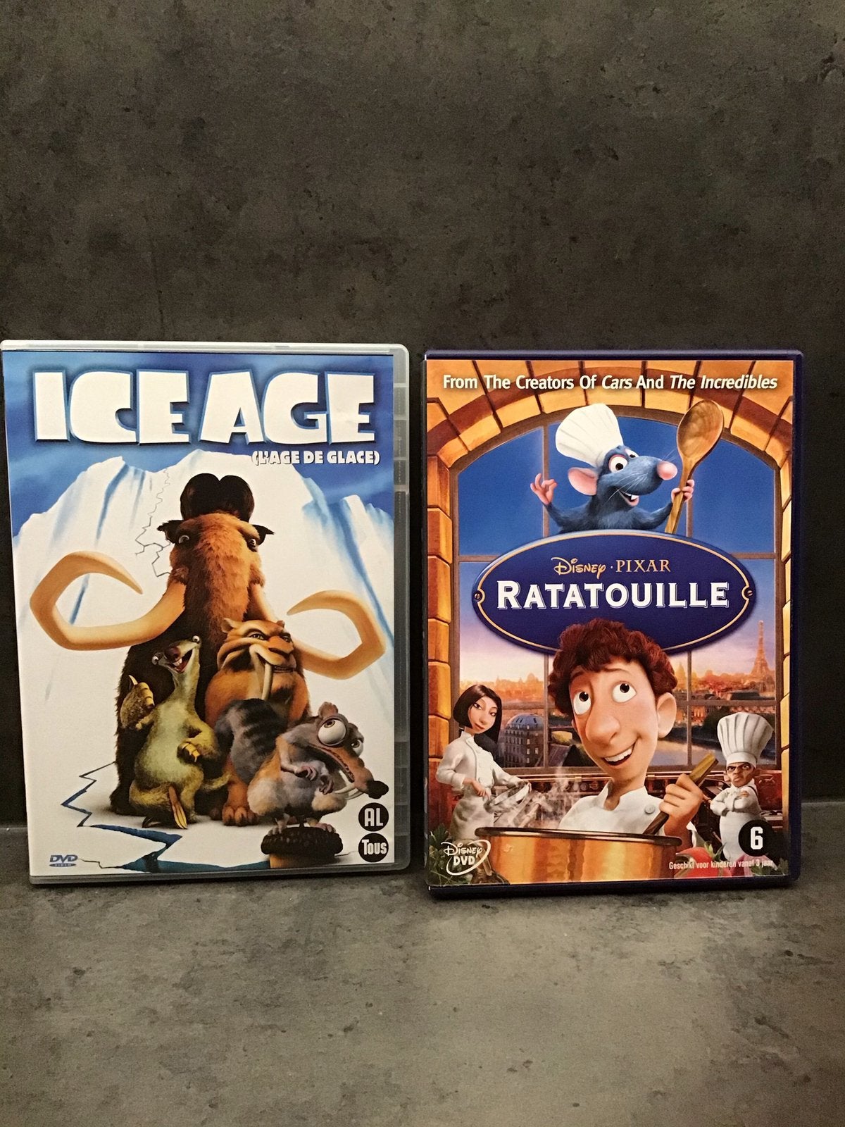 ICE ace en Ratatoille, Alle leeftijden, Ophalen of Verzenden, Zo goed als nieuw, Amerikaans