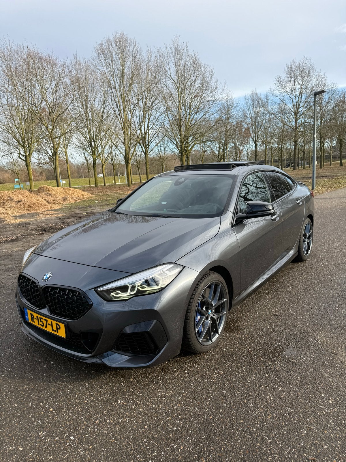BMW 2-Serie Gran Coupé M235i 306pk Xdrive Aut 2021 Grijs, Automaat, 1998 cc, Zwart, 4 cilinders